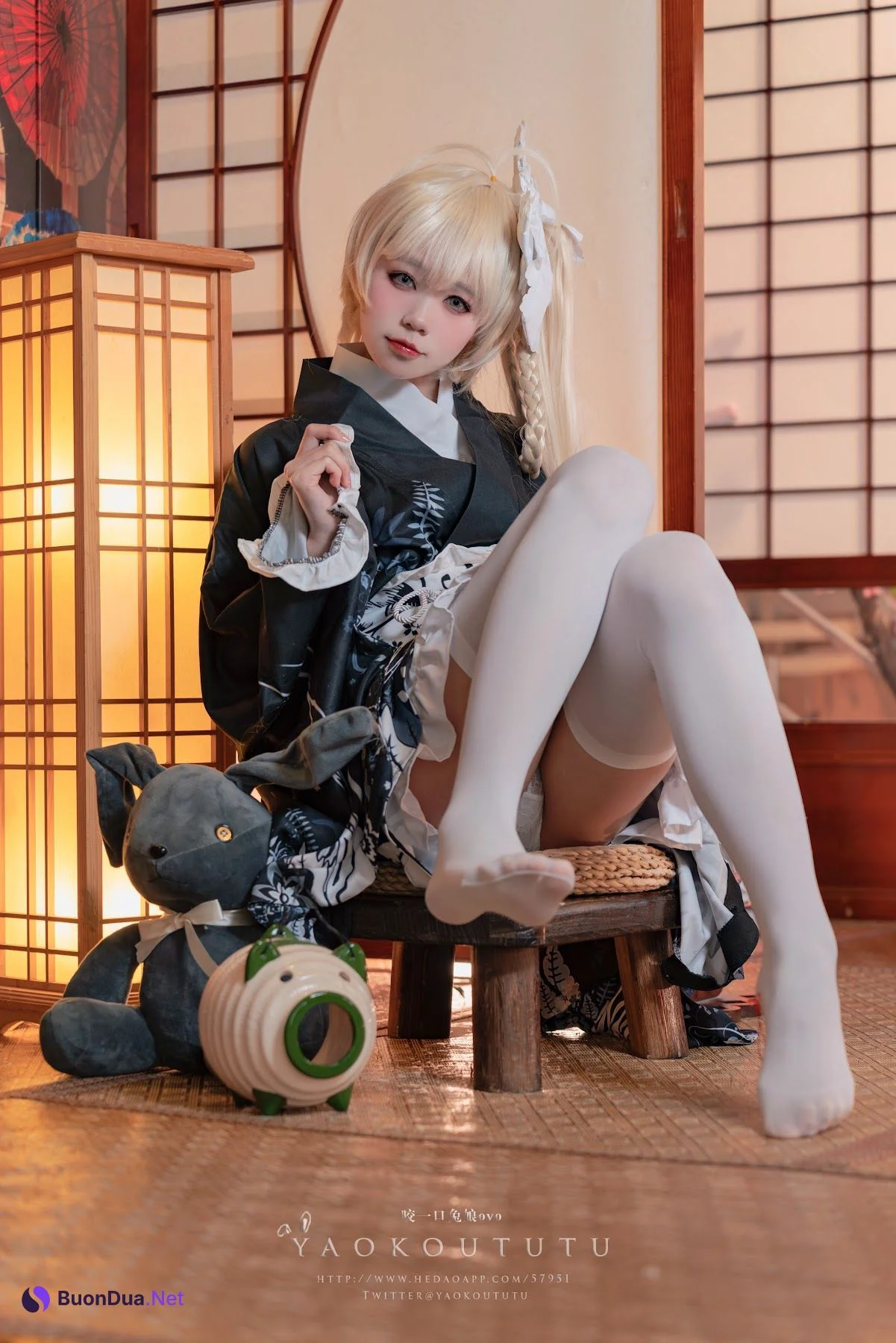 Coser@黏黏团子兔 – 六月T3专属特典『穹妹浴衣』 - Photo 11
