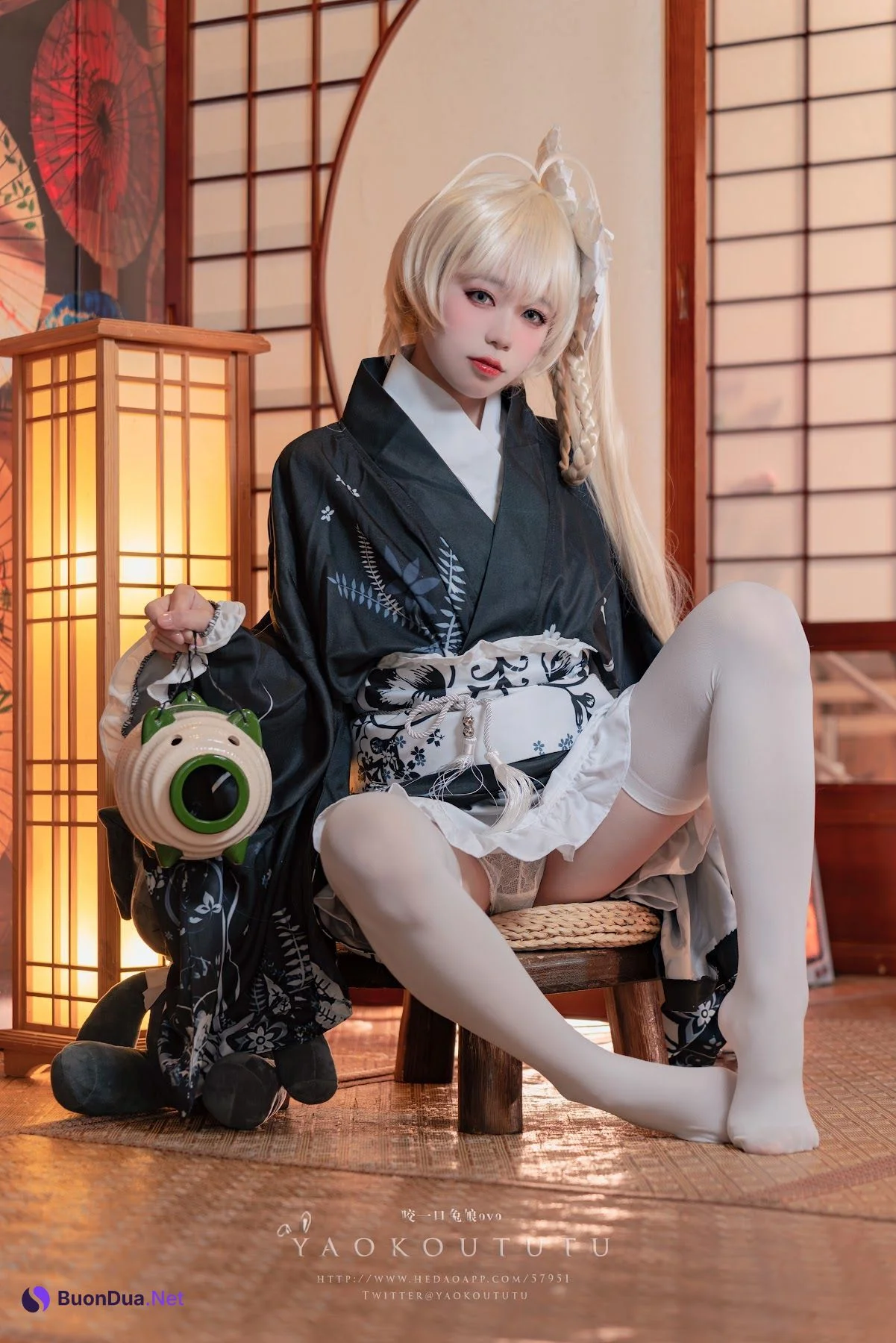 Coser@黏黏团子兔 – 六月T3专属特典『穹妹浴衣』 - Photo 13