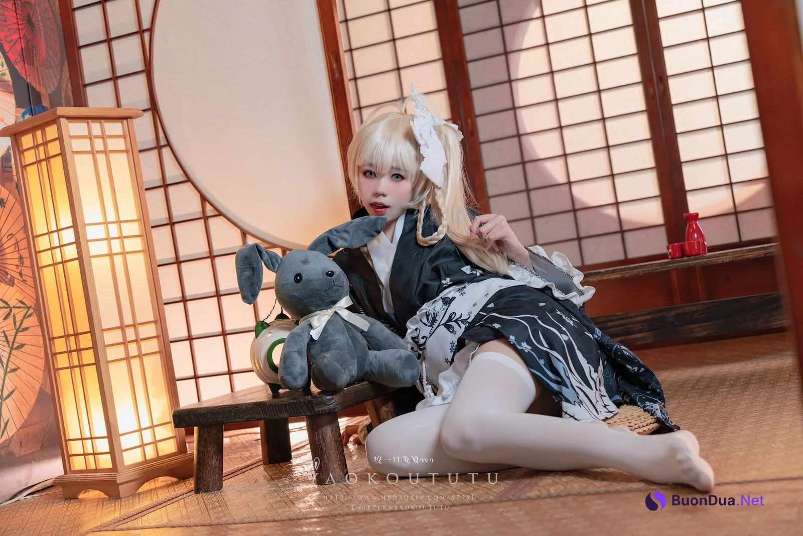 Coser@黏黏团子兔 – 六月T3专属特典『穹妹浴衣』 - Photo 6