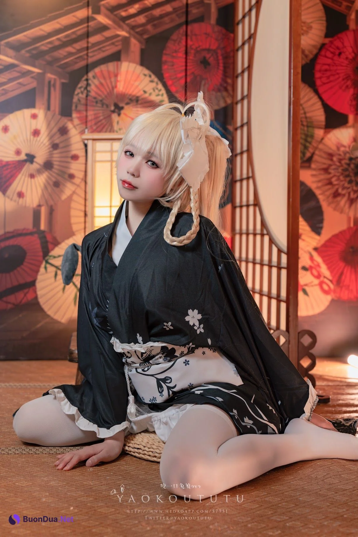 Coser@黏黏团子兔 – 六月T3专属特典『穹妹浴衣』 - Photo 9