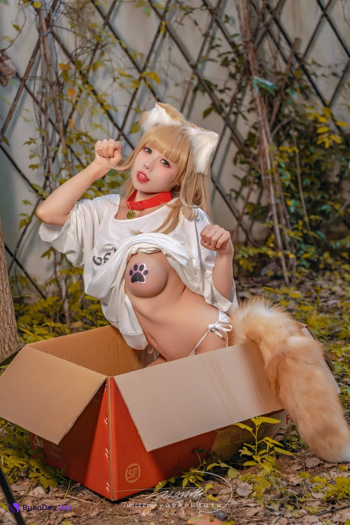 Coser@黏黏团子兔 – 捡到一只黄豆粉 UNI - รูปภาพ 10