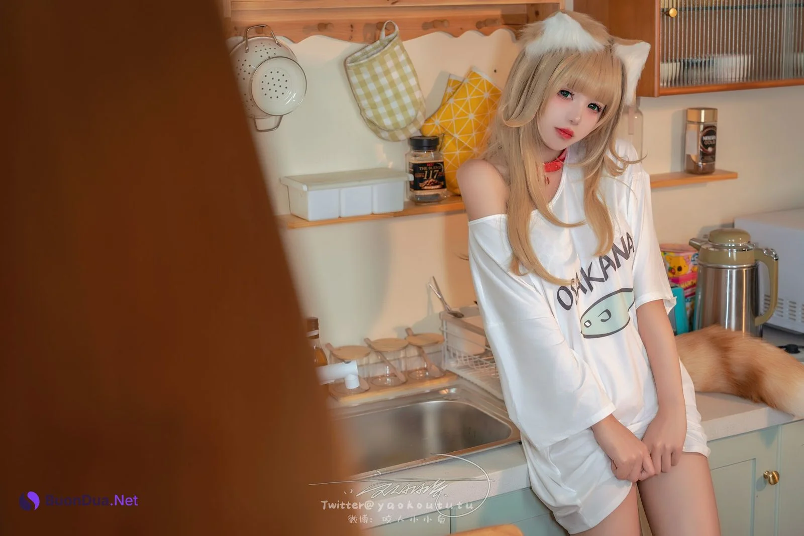 Coser@黏黏团子兔 – 捡到一只黄豆粉 UNI - รูปภาพ 16