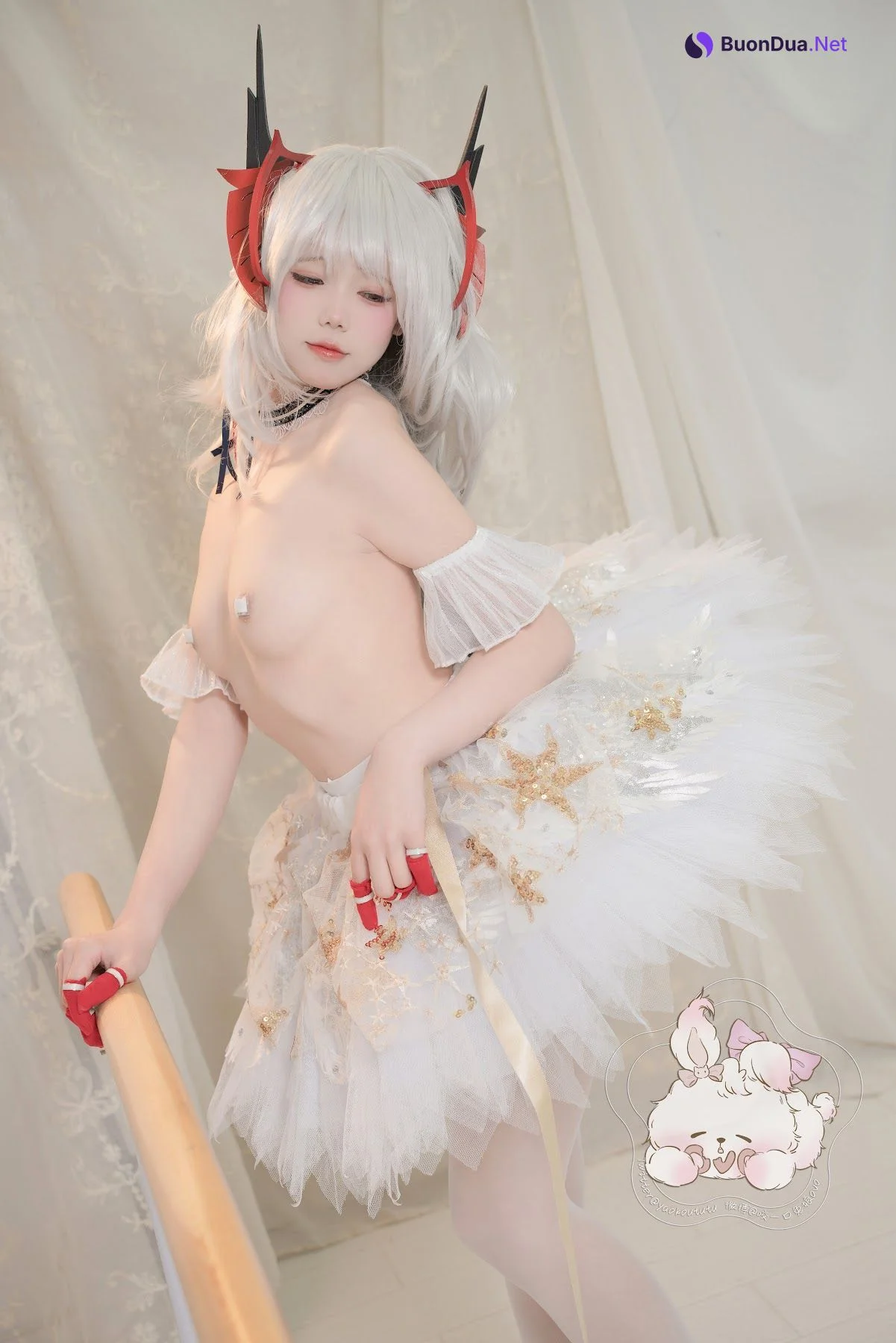 Coser@黏黏团子兔 – W天鹅之舞 - Photo 16