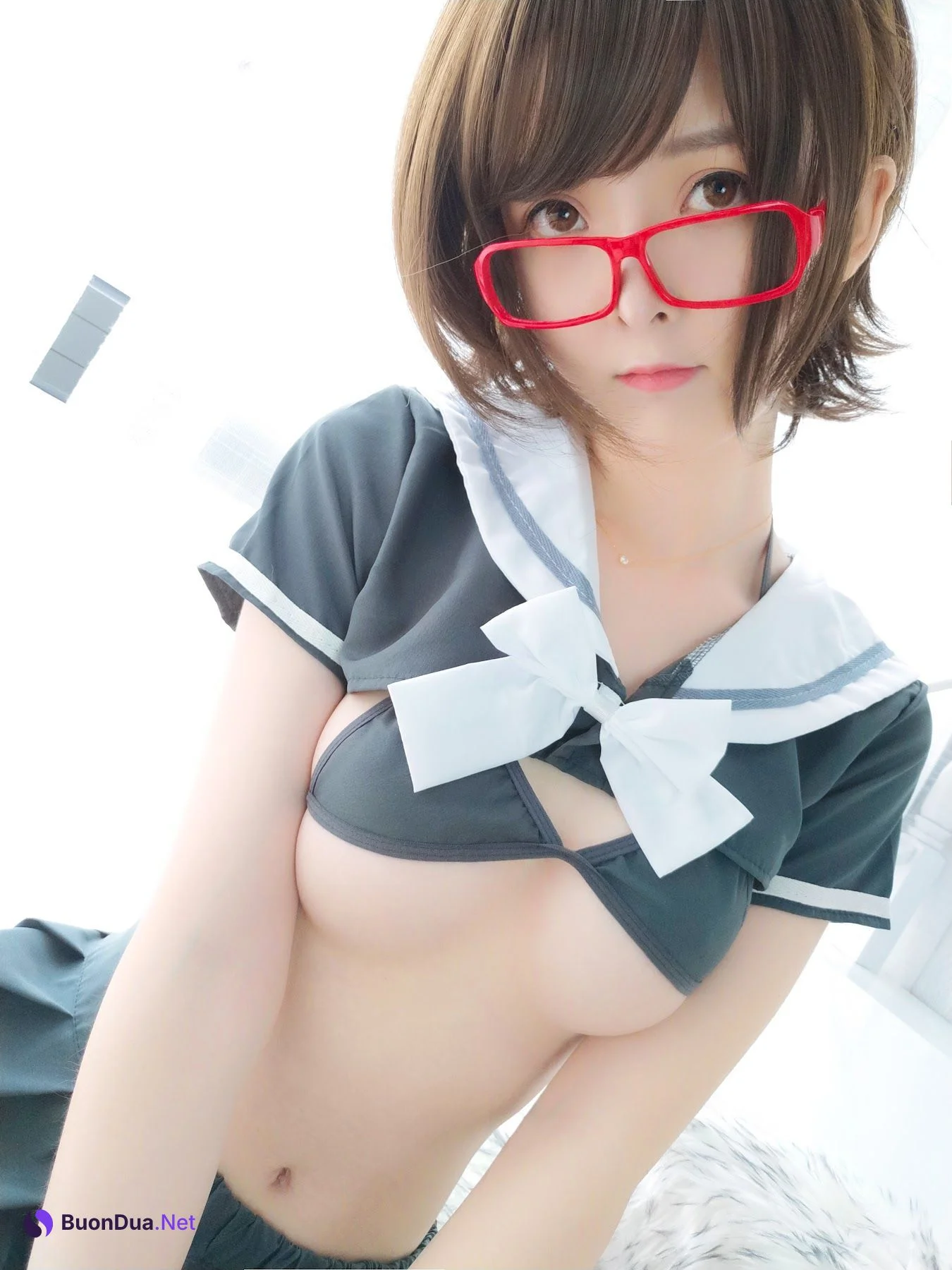 Coser@一小央泽 (yixiaoyangze) – 早安学妹 - Photo 5