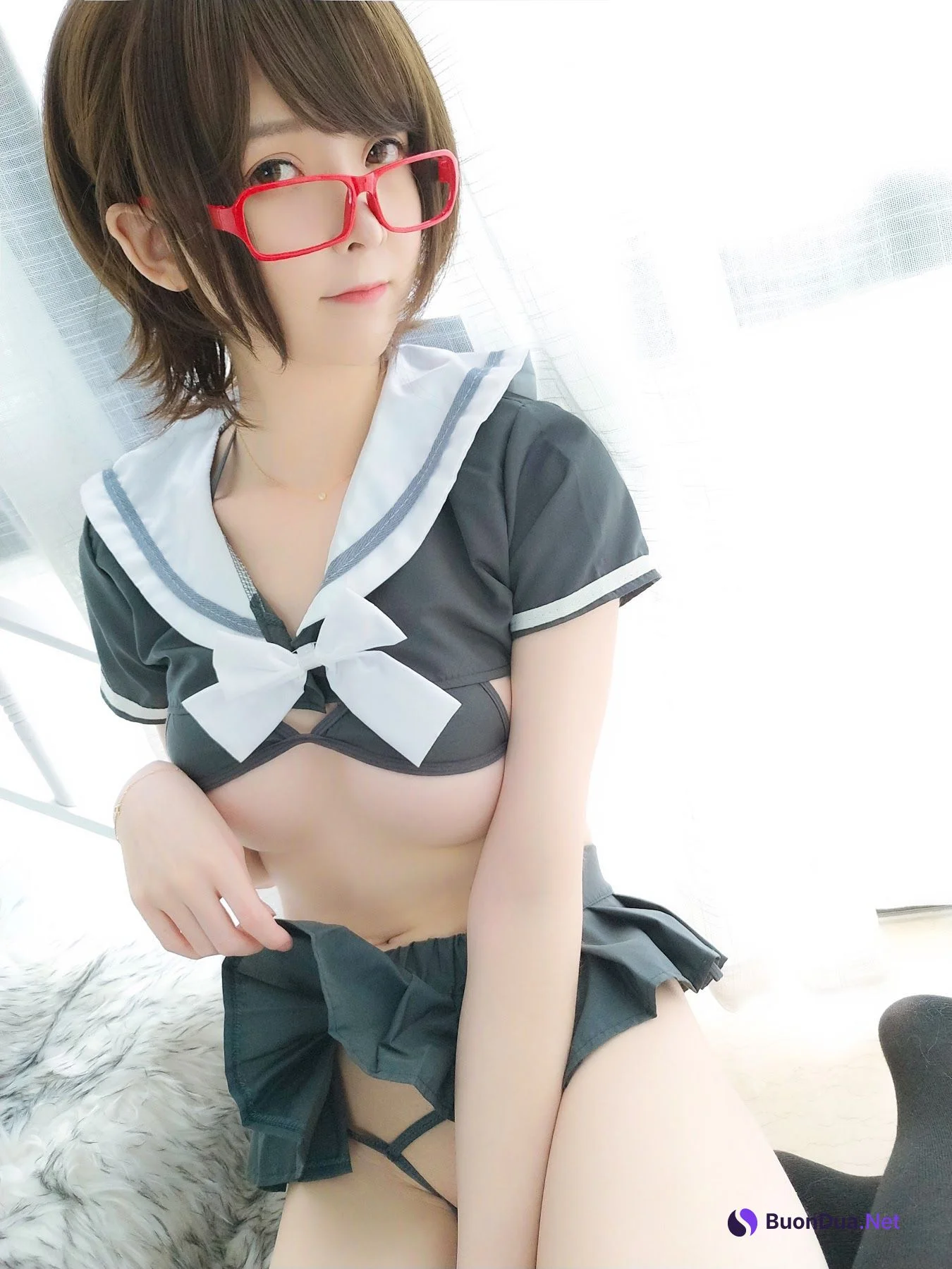 Coser@一小央泽 (yixiaoyangze) – 早安学妹 - Photo 8