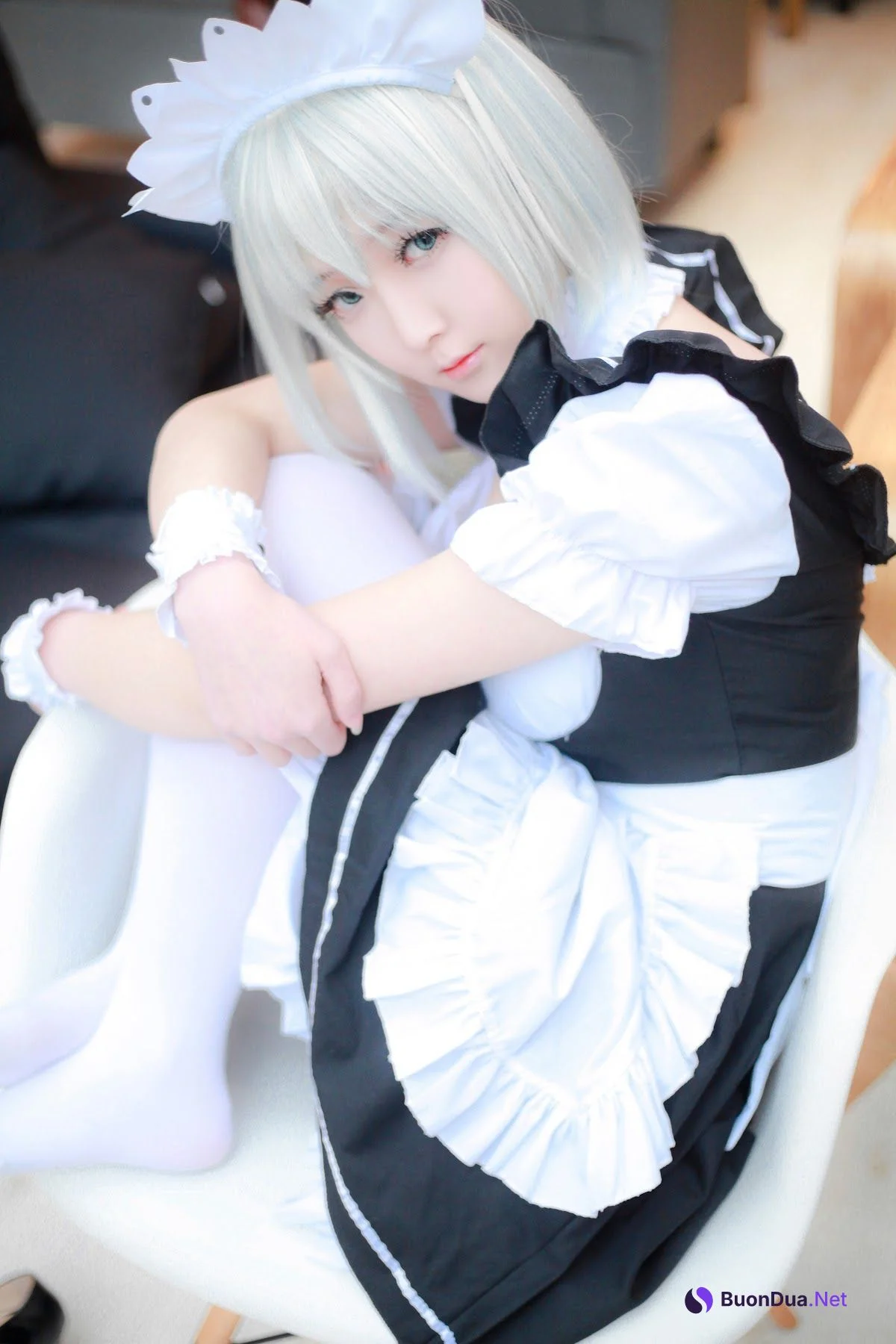 Coser@一小央泽 (yixiaoyangze) – 女仆鸢一折纸 - Photo 4