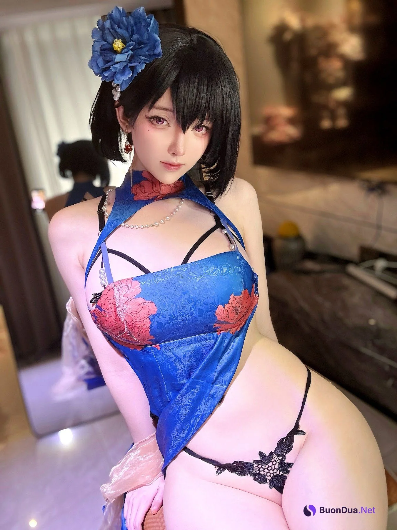 Coser@一小央泽 (yixiaoyangze) – 建武 旗袍 - 照片 4