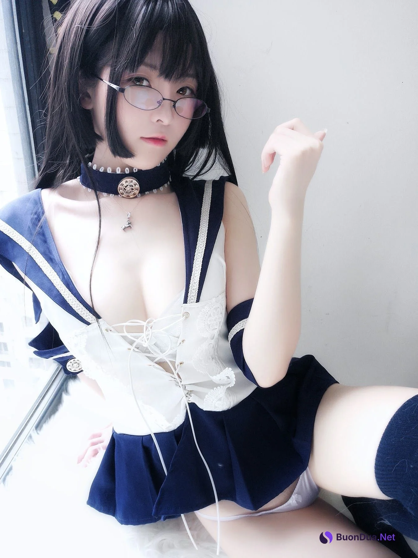 Coser@一小央泽 (yixiaoyangze) – 武士刀与水手服 - Photo 3