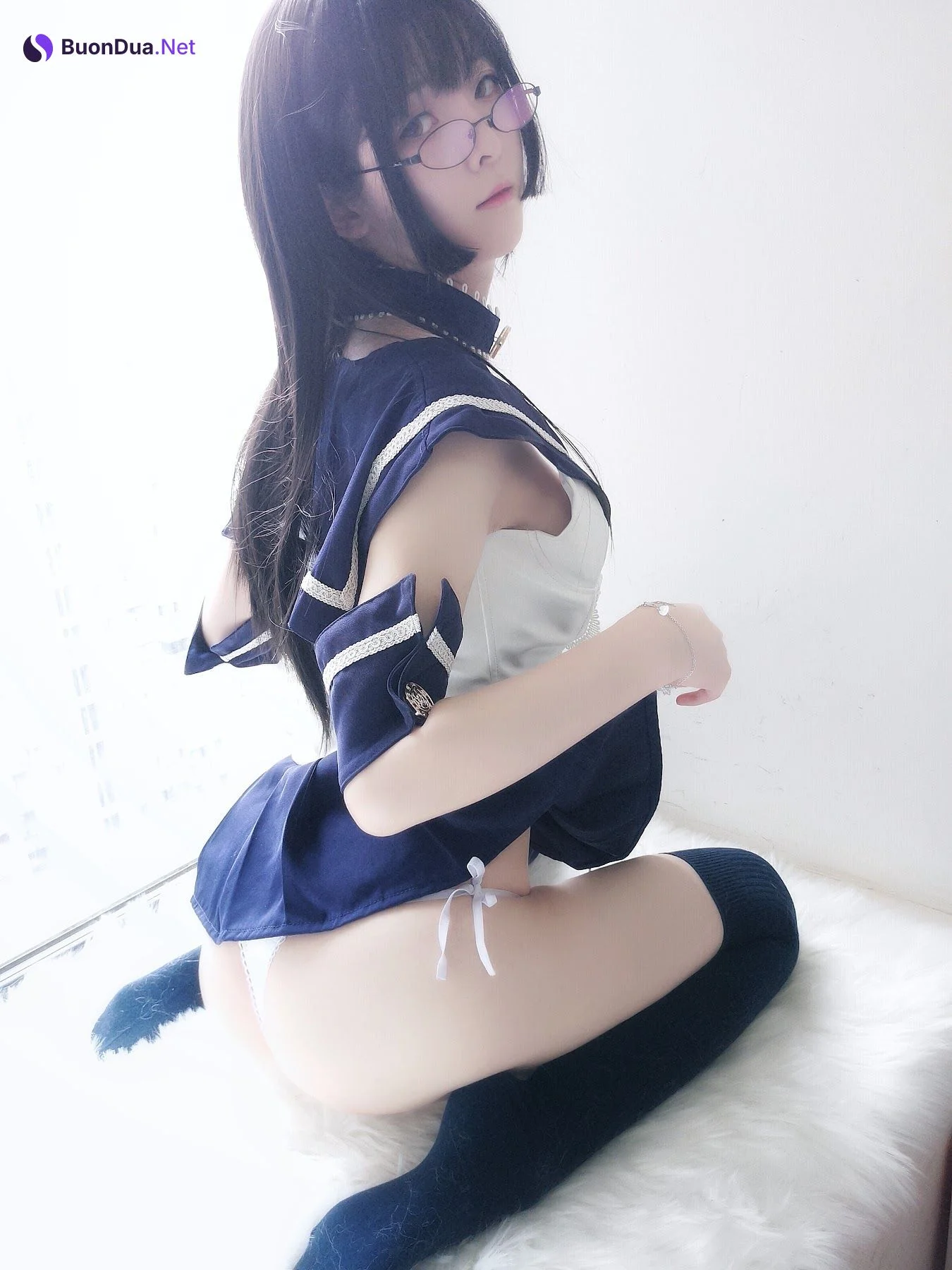 Coser@一小央泽 (yixiaoyangze) – 武士刀与水手服 - Photo 5