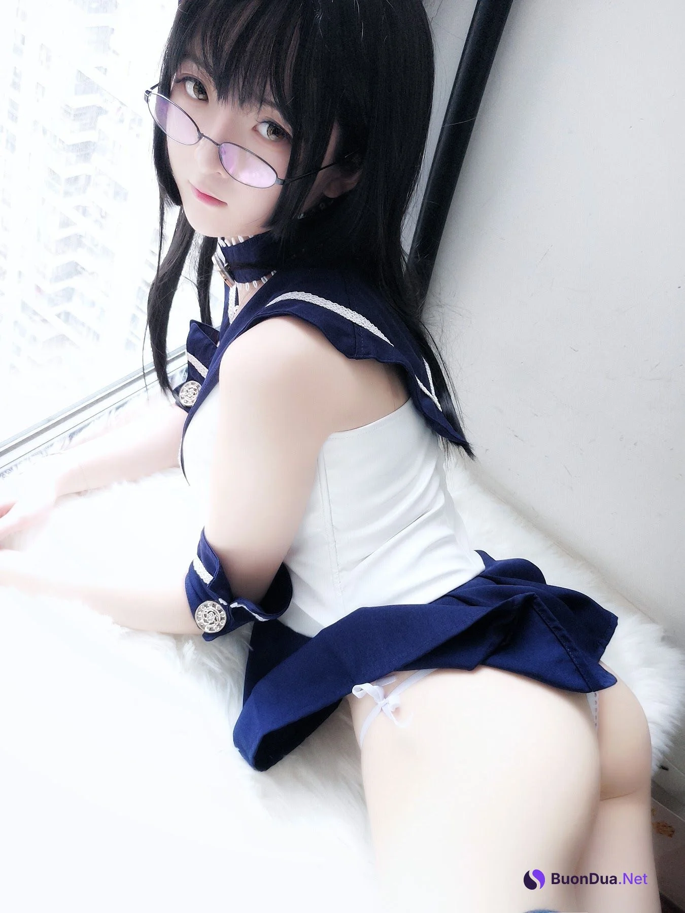 Coser@一小央泽 (yixiaoyangze) – 武士刀与水手服 - Photo 6