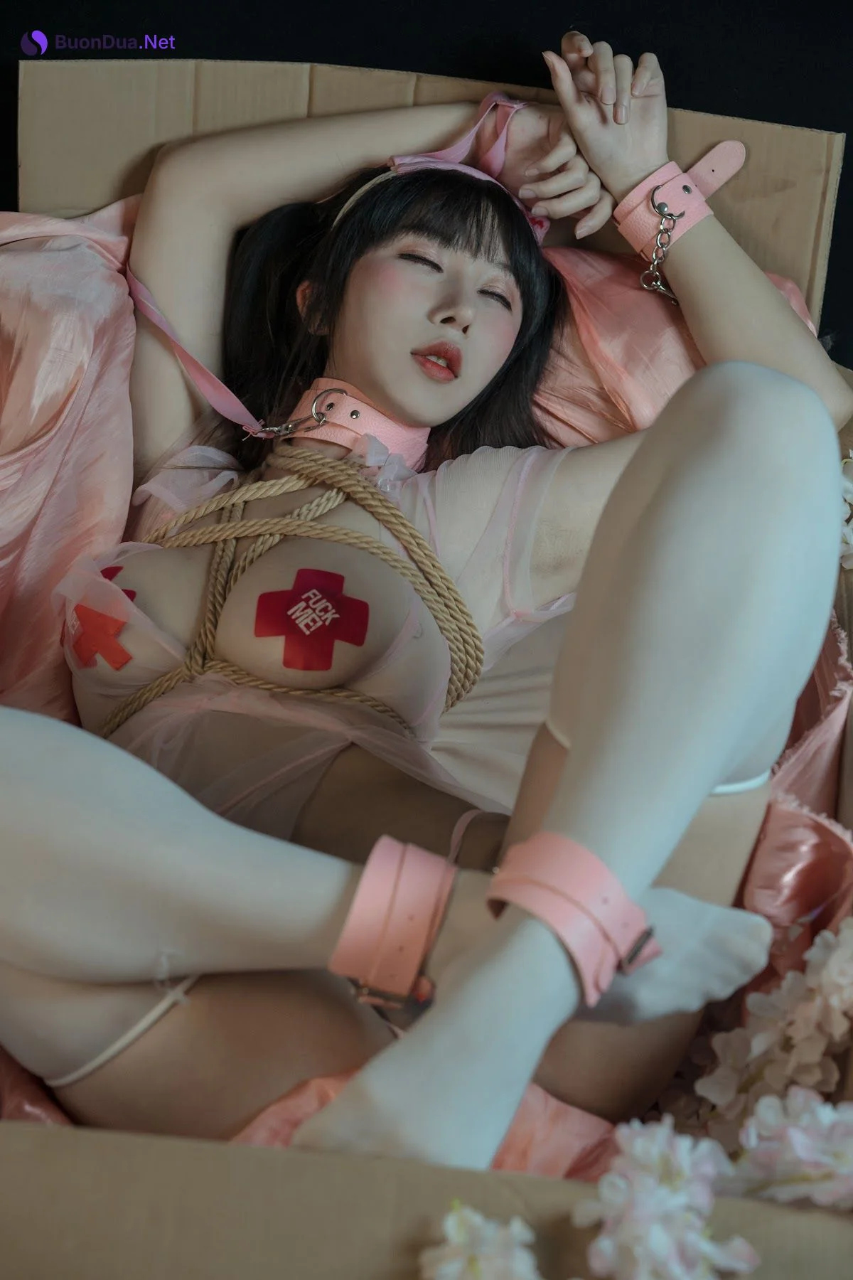 Coser@云溪溪 (Yunx1x1) Vol.003 奶桃护士 - Photo 8