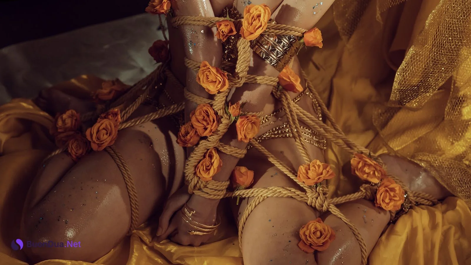 Coser@云溪溪 (Yunx1x1) Vol.007 花与绳 - รูปภาพ 2