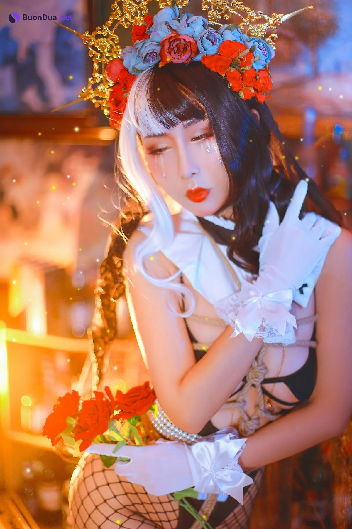Coser@云溪溪 (Yunx1x1) Vol.017 奶桃 修女 - Photo 2