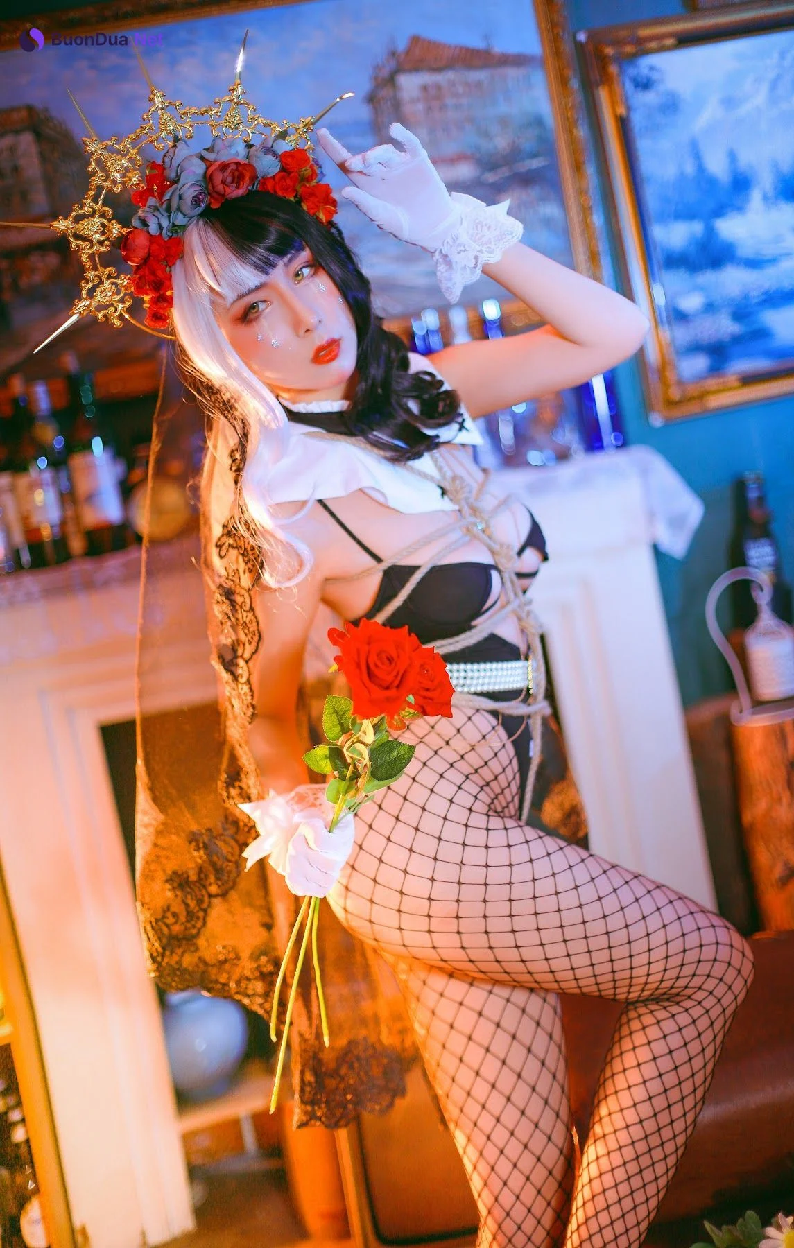 Coser@云溪溪 (Yunx1x1) Vol.017 奶桃 修女 - Photo 3