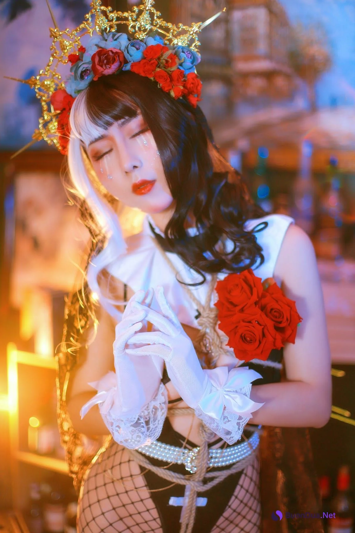 Coser@云溪溪 (Yunx1x1) Vol.017 奶桃 修女 - Photo 4