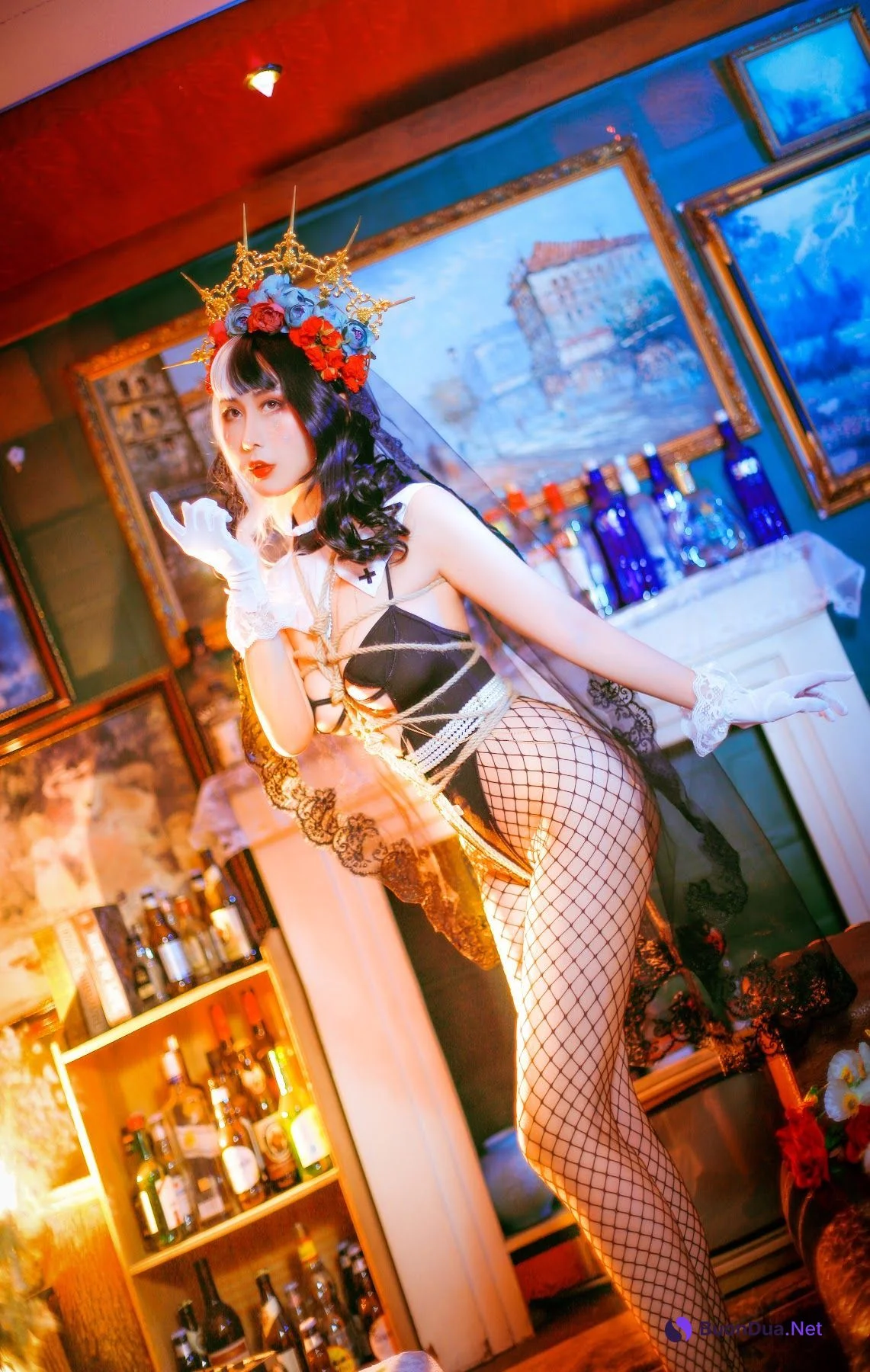 Coser@云溪溪 (Yunx1x1) Vol.017 奶桃 修女 - Photo 5