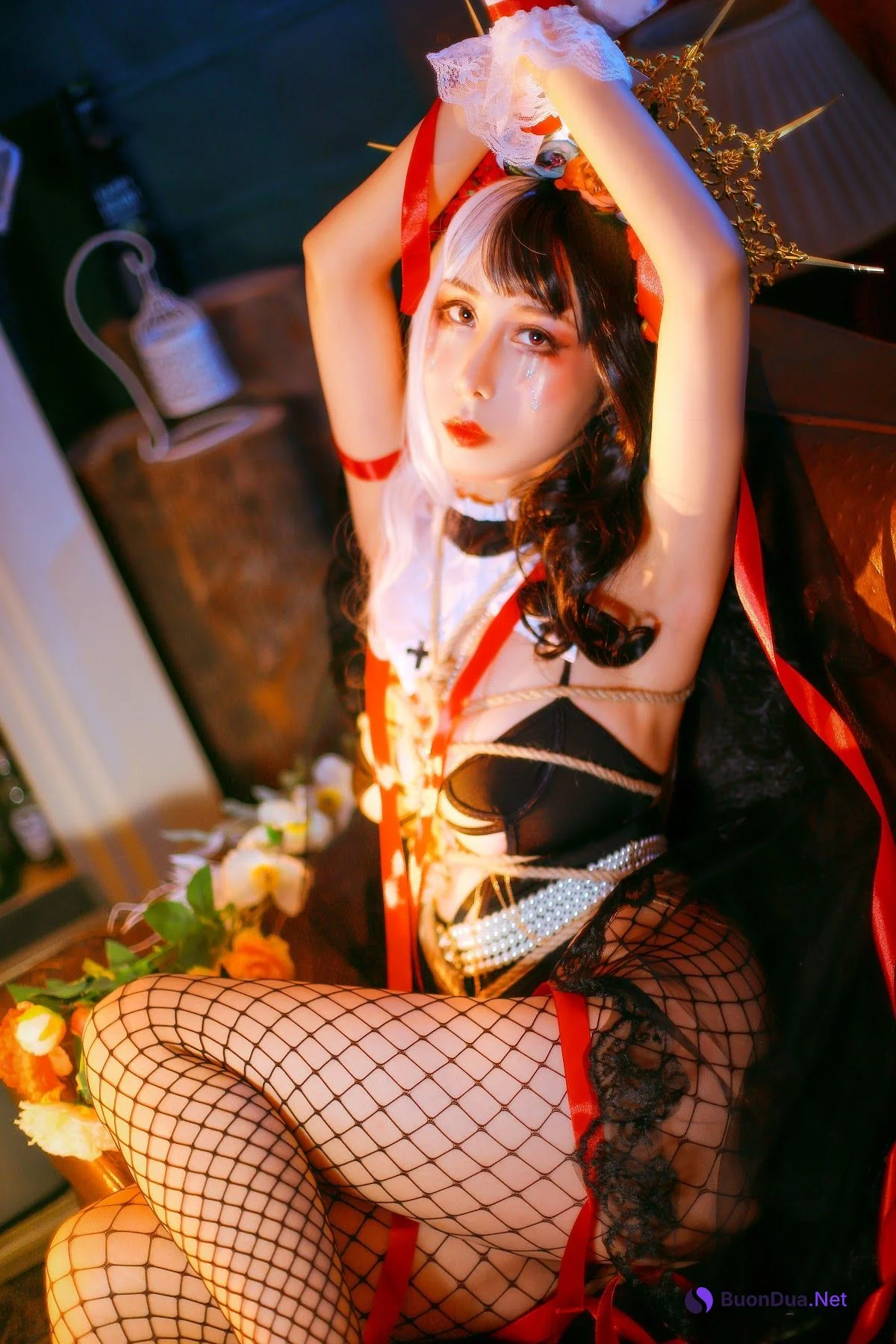Coser@云溪溪 (Yunx1x1) Vol.017 奶桃 修女 - Photo 6