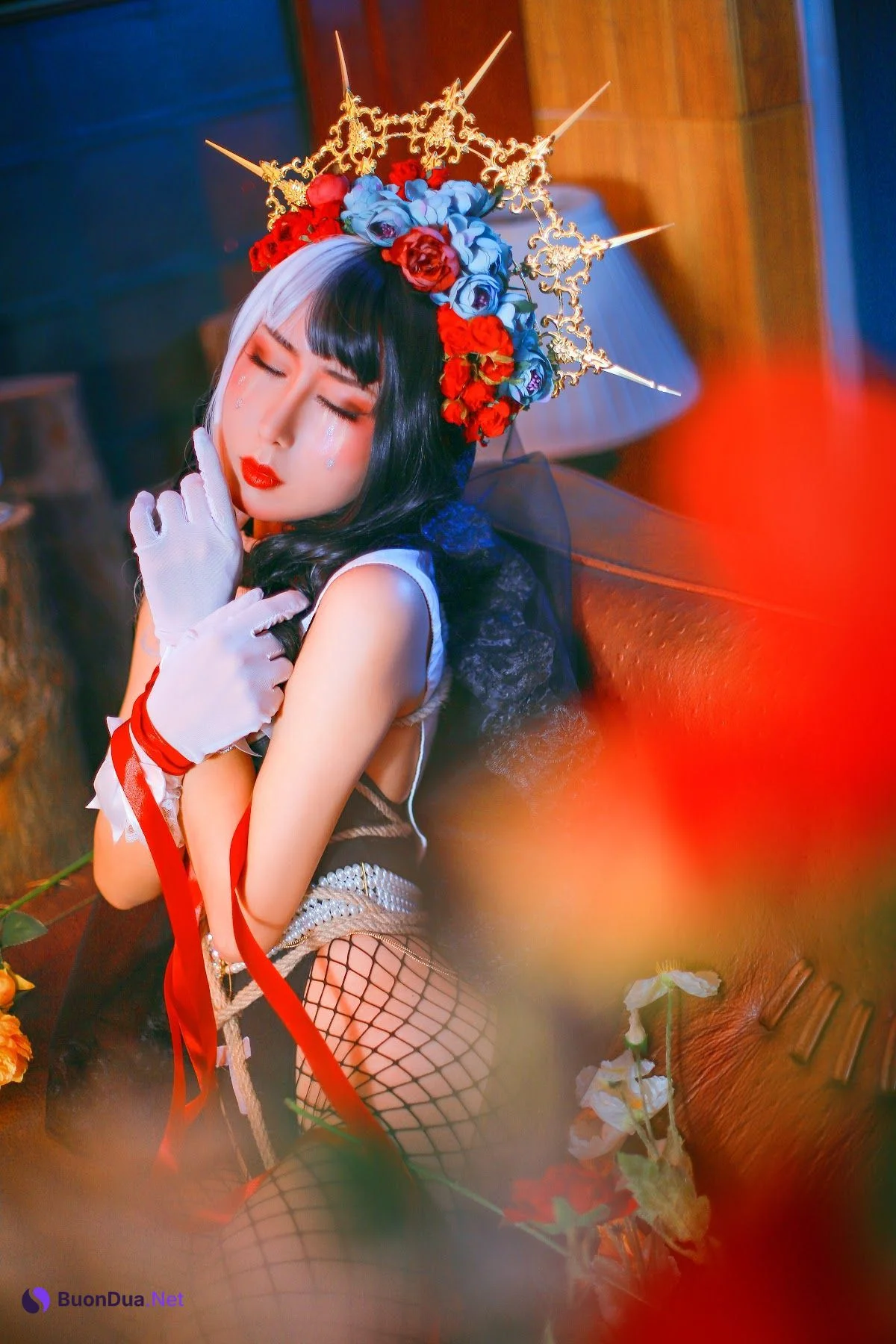 Coser@云溪溪 (Yunx1x1) Vol.017 奶桃 修女 - Photo 7
