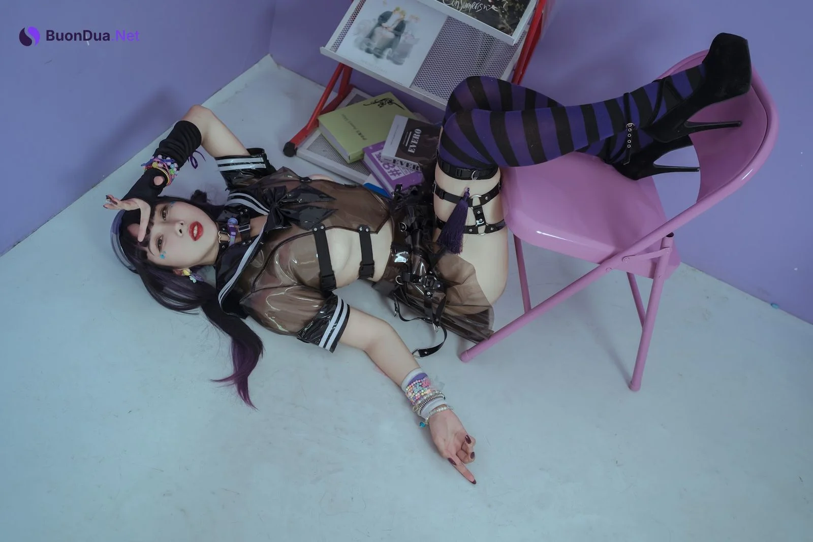 Coser@云溪溪 (Yunx1x1) Vol.029 奶桃 幻想学院 - Photo 18