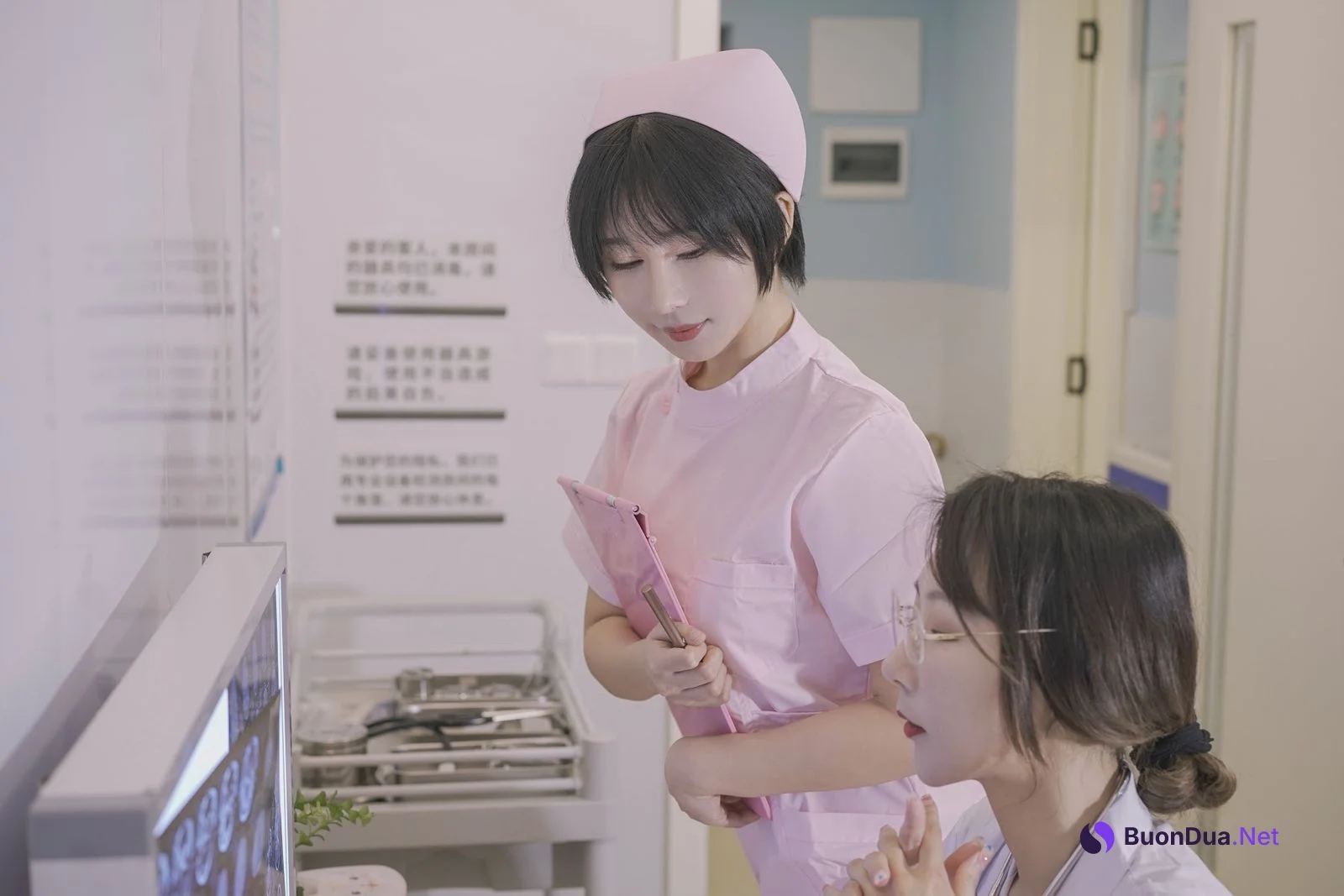 Coser@云溪溪 (Yunx1x1) Vol.030 奶桃 N47医护 - Photo 6