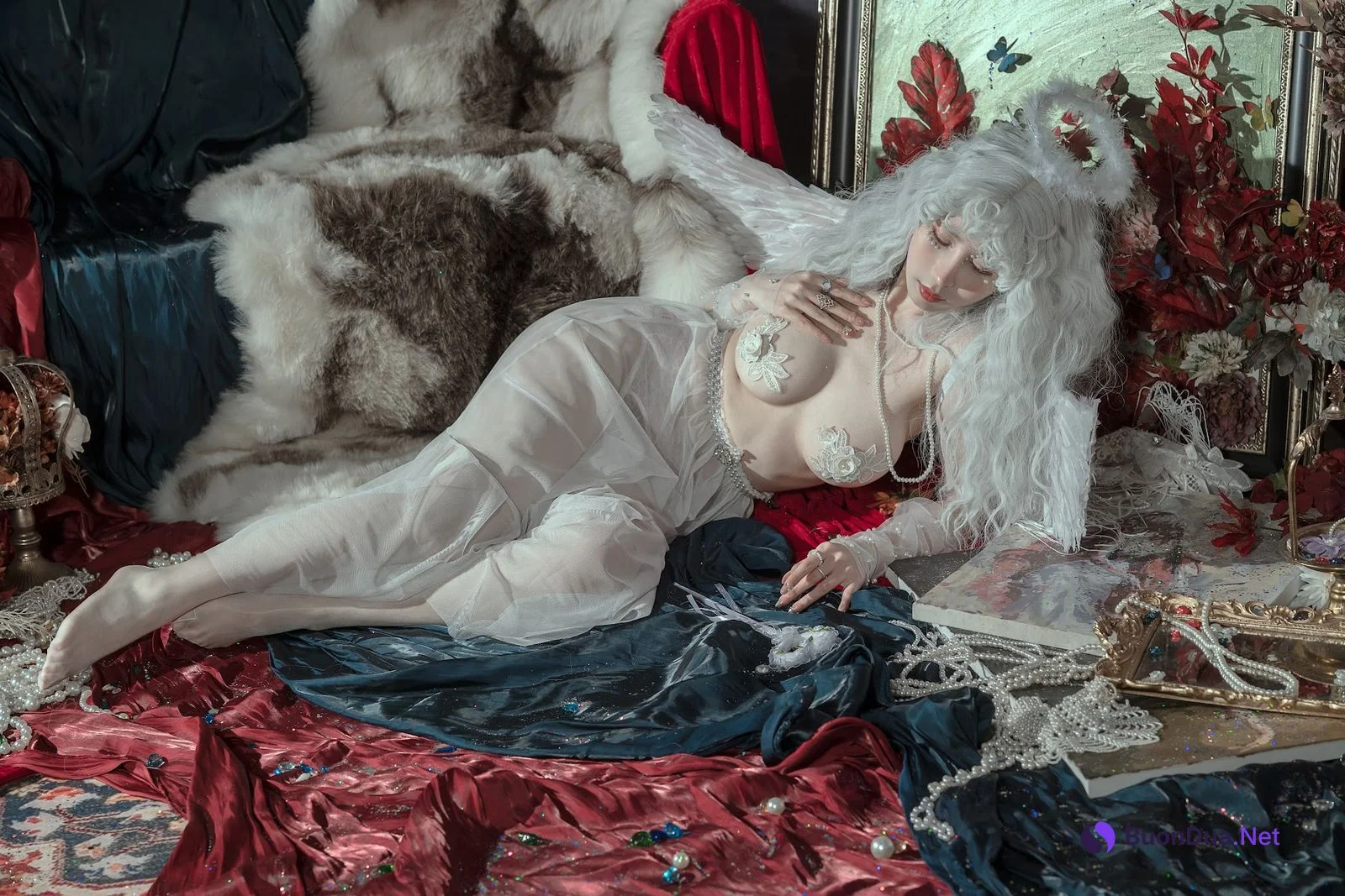Coser@云溪溪 (Yunx1x1) Vol.034 天使 - Photo 14