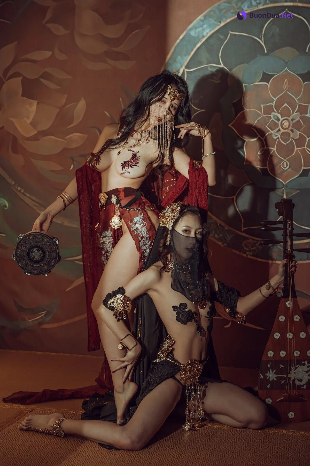 Coser@云溪溪 (Yunx1x1) Vol.044 奶桃-双人古风 - Photo 16