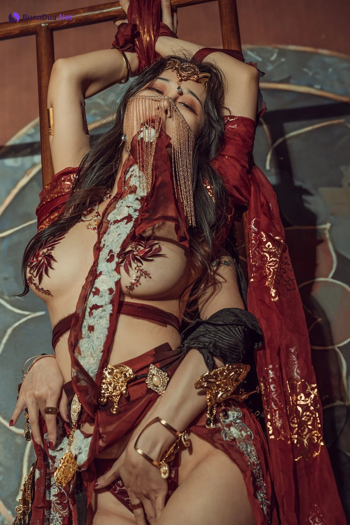 Coser@云溪溪 (Yunx1x1) Vol.044 奶桃-双人古风 - Photo 7