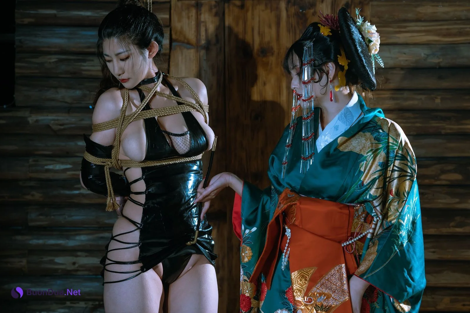Coser@云溪溪 (Yunx1x1) Vol.066 Natsuko夏夏子星澜是澜澜叫澜妹呀 – 花魁忍者 - Photo 14