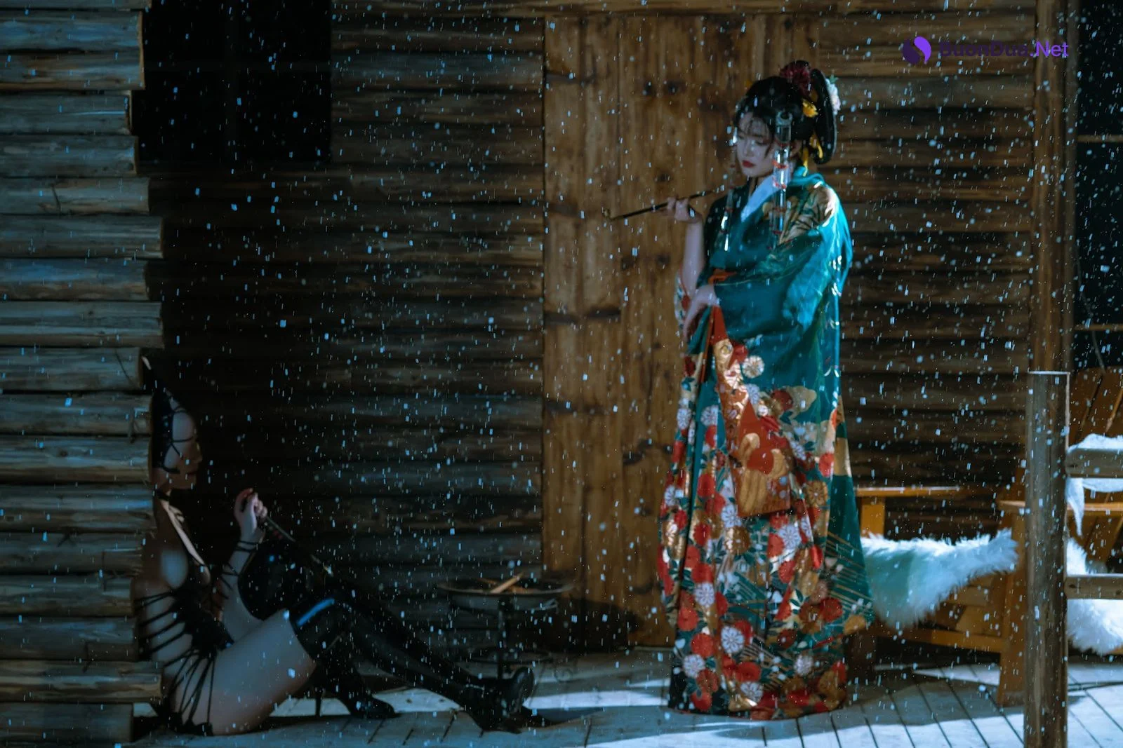 Coser@云溪溪 (Yunx1x1) Vol.066 Natsuko夏夏子星澜是澜澜叫澜妹呀 – 花魁忍者 - Photo 2