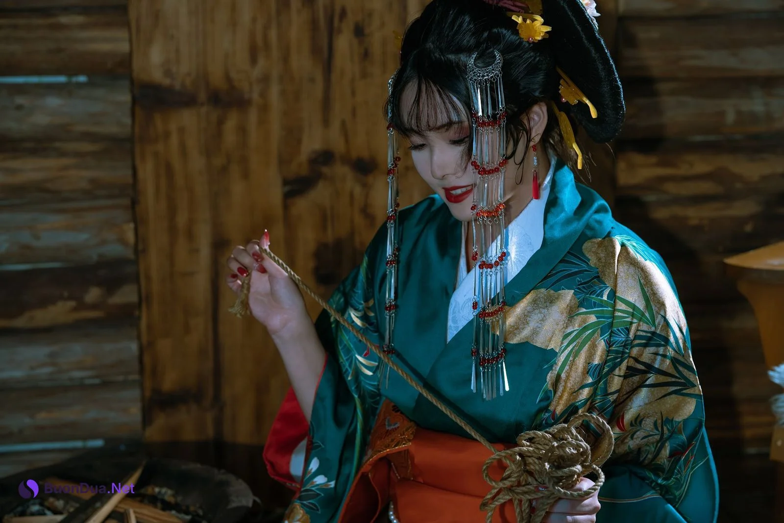 Coser@云溪溪 (Yunx1x1) Vol.066 Natsuko夏夏子星澜是澜澜叫澜妹呀 – 花魁忍者 - Photo 5