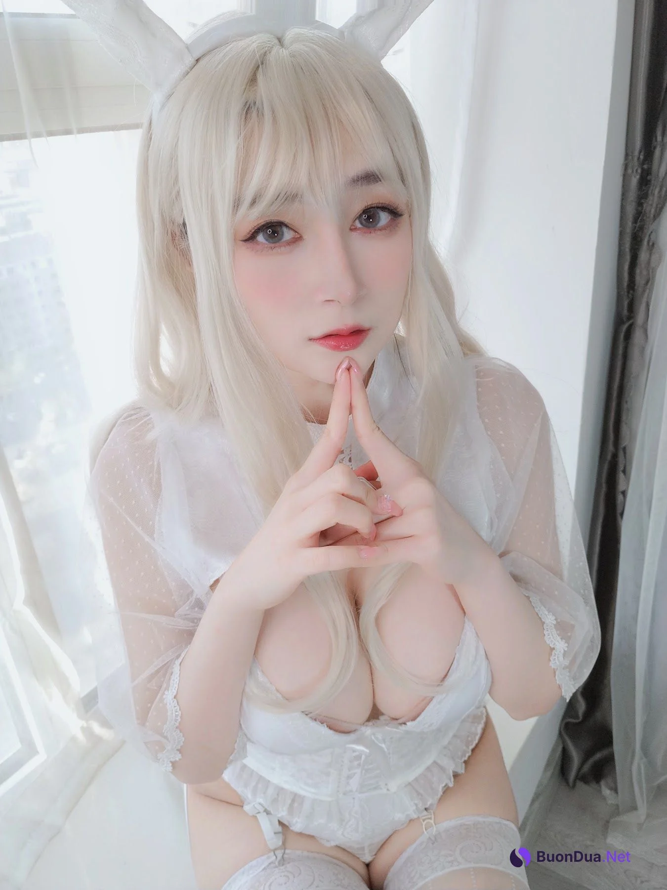 Coser@白银81 – 白丝兔兔兔兔 - รูปภาพ 19