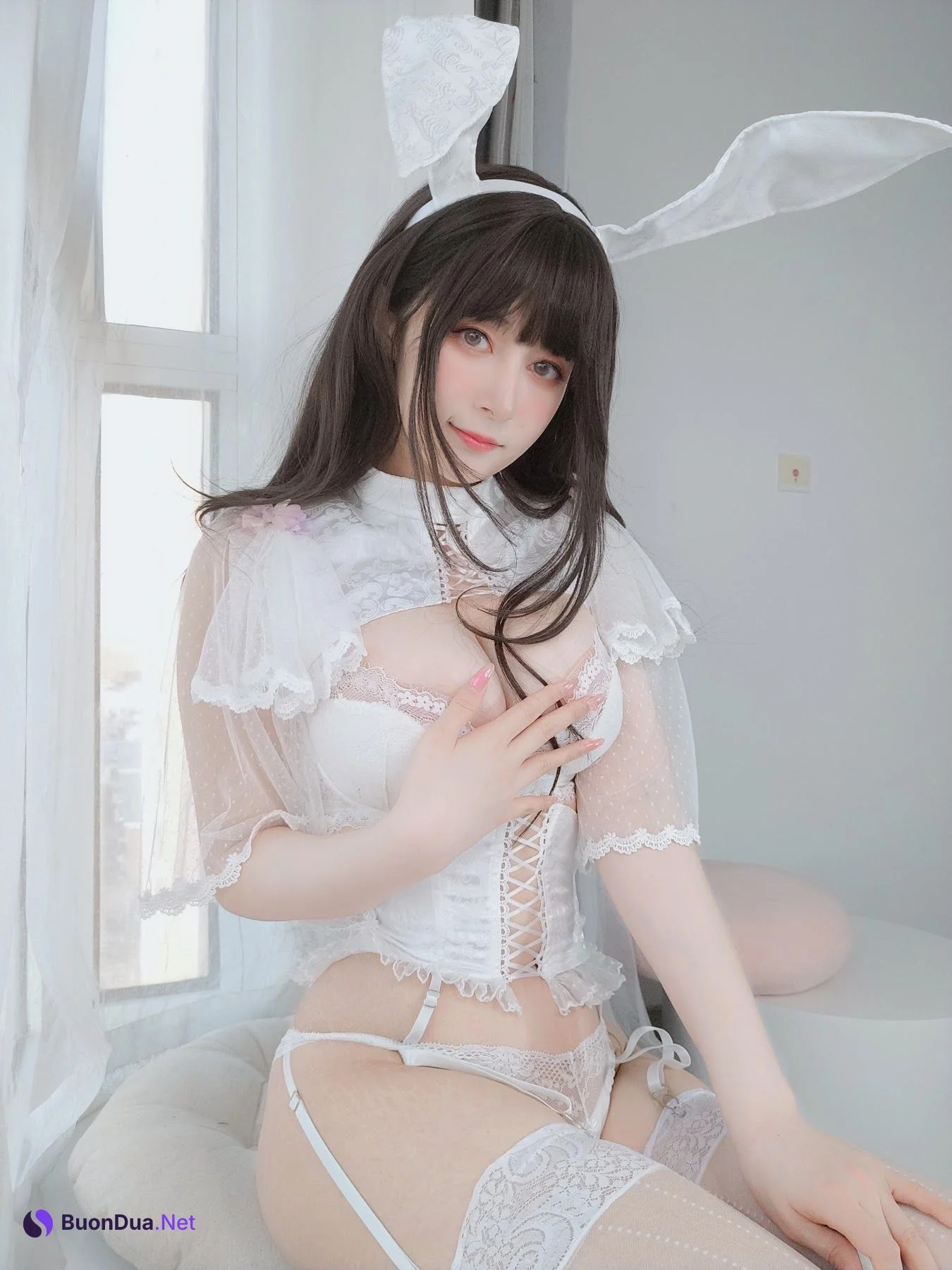 Coser@白银81 – 白丝兔兔兔兔 - รูปภาพ 2