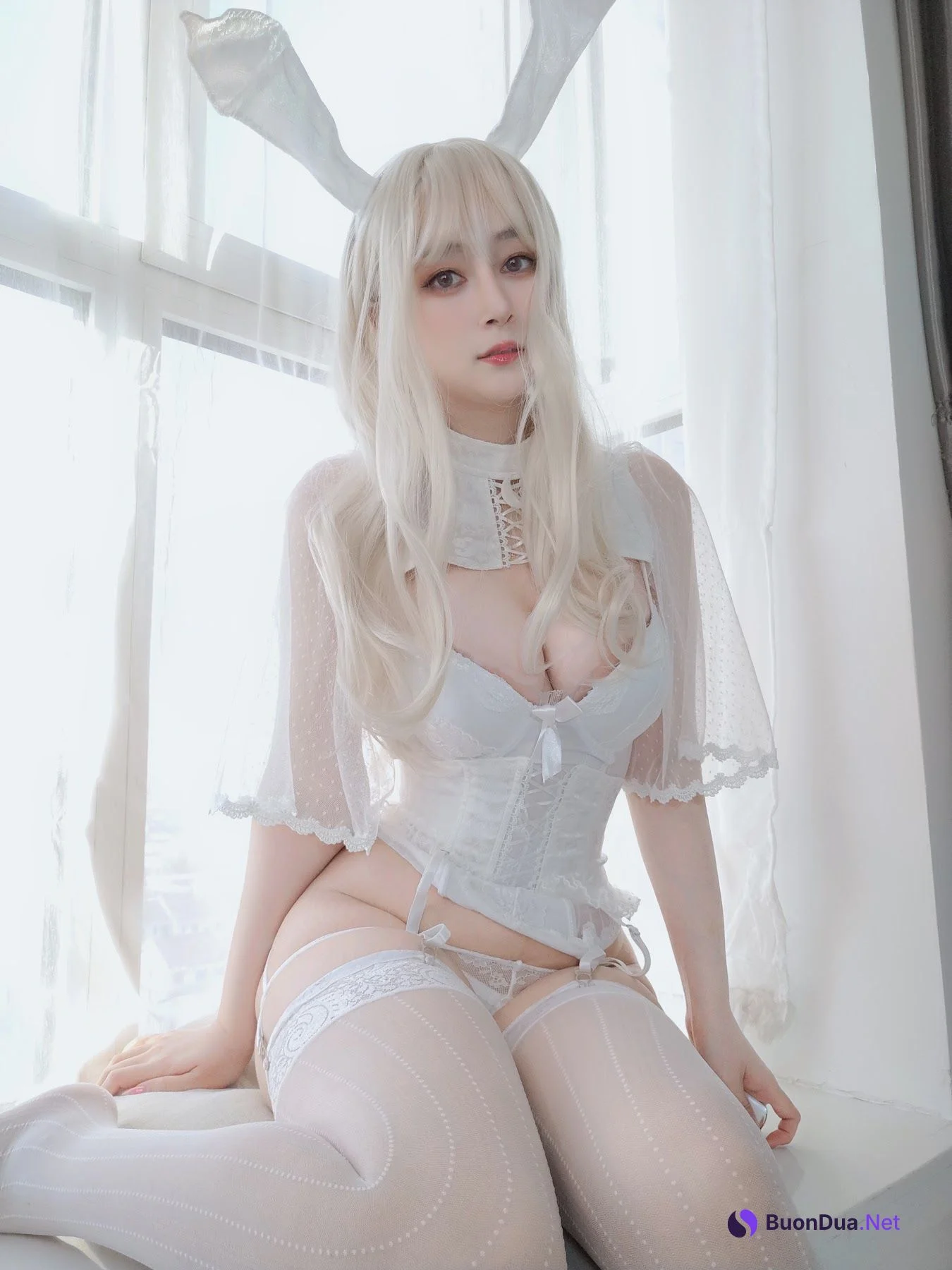 Coser@白银81 – 白丝兔兔兔兔 - รูปภาพ 9