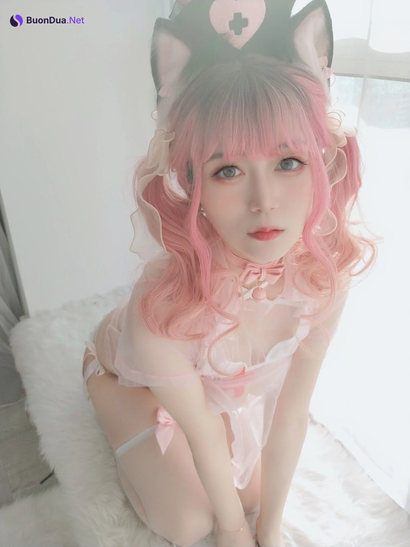 Coser@白银81 猫咪护士 - 写真 12