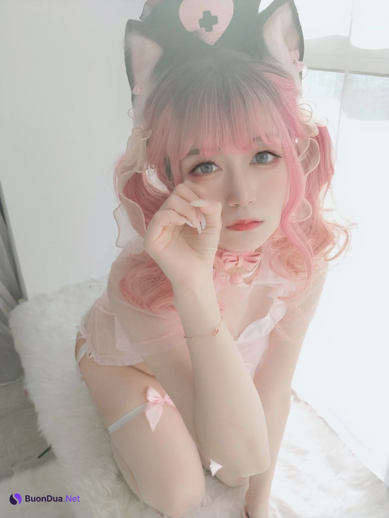 Coser@白银81 猫咪护士 - 写真 9