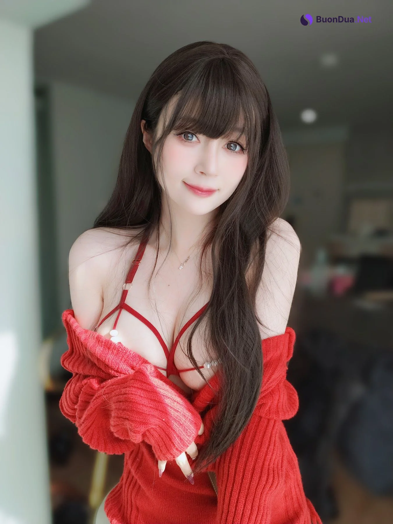 Coser@白银81 – 自撮 红红火火 - 照片 10