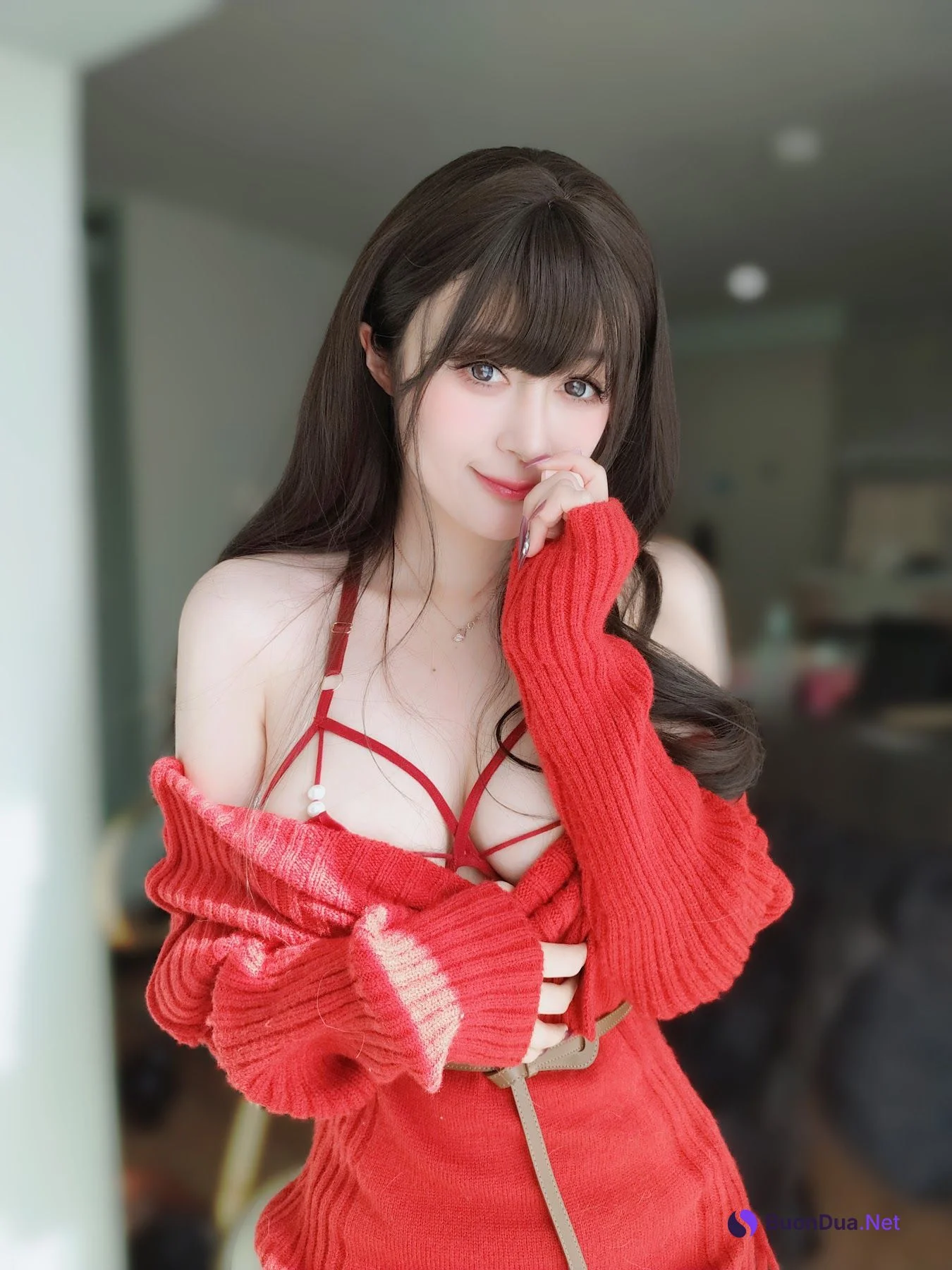 Coser@白银81 – 自撮 红红火火 - 照片 11