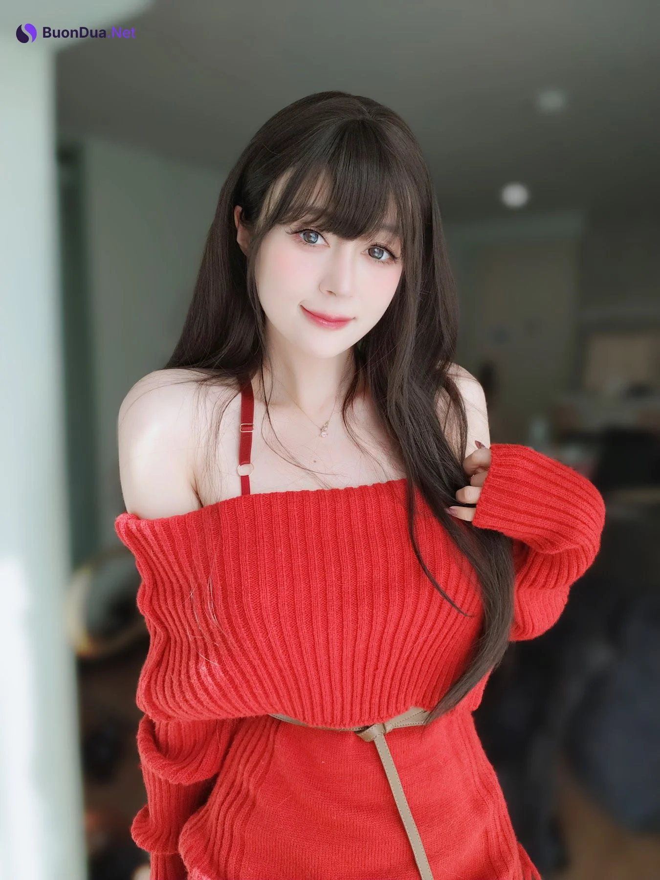 Coser@白银81 – 自撮 红红火火 - 照片 7