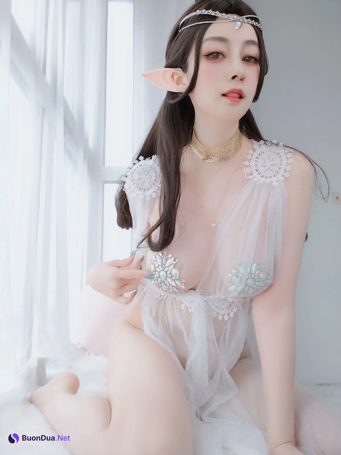 Coser@白银81 精灵宝石内衣 - 写真 7