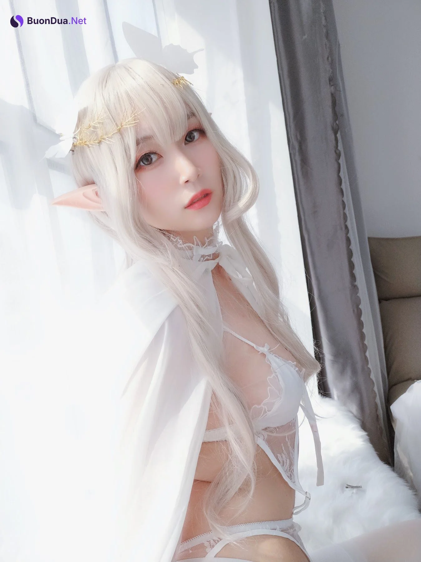 Coser@白银81 纯白精灵 - 사진 10