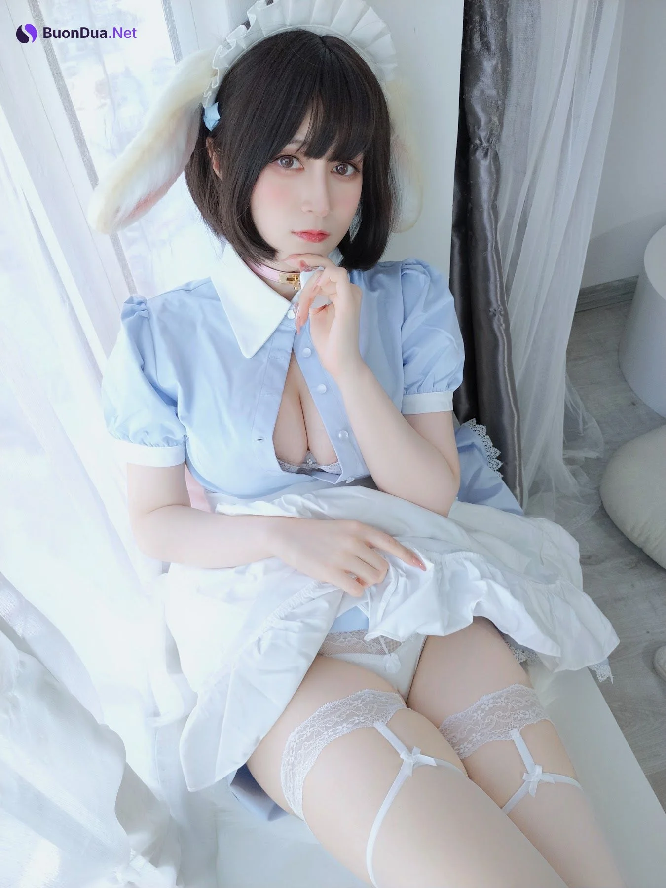 Coser@白银81 Vol.96 兔女仆 - 照片 2