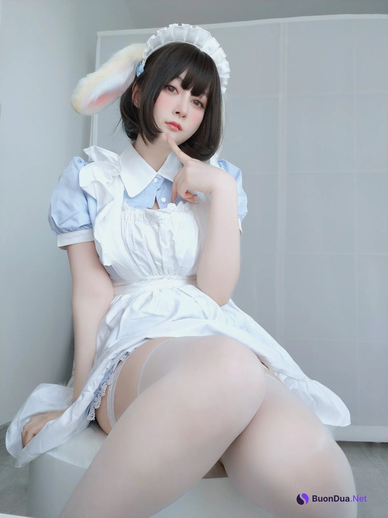 Coser@白银81 Vol.96 兔女仆 - 照片 3