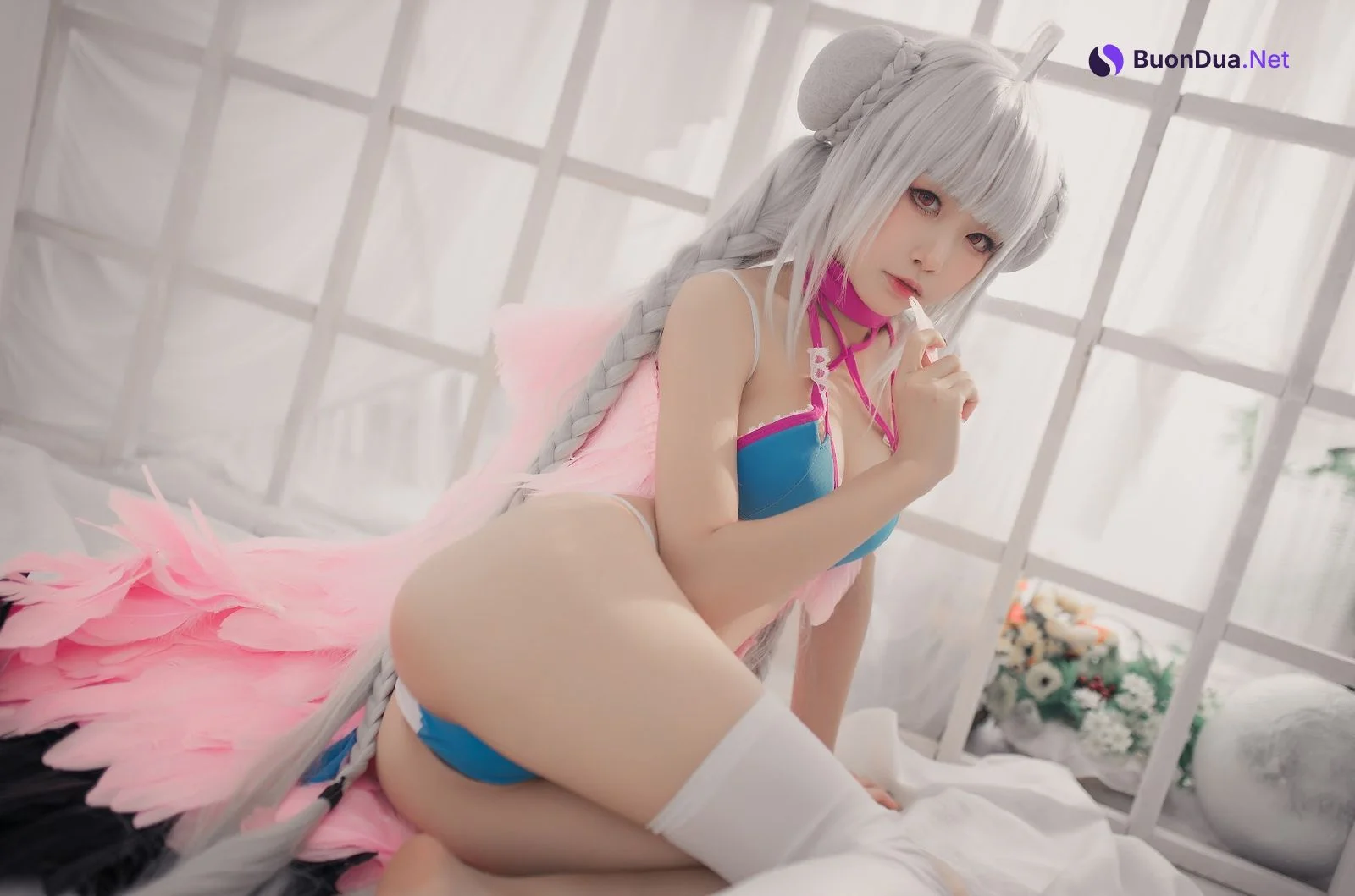Coser@水淼Aqua Vol.004 可畏 水着 - Photo 15