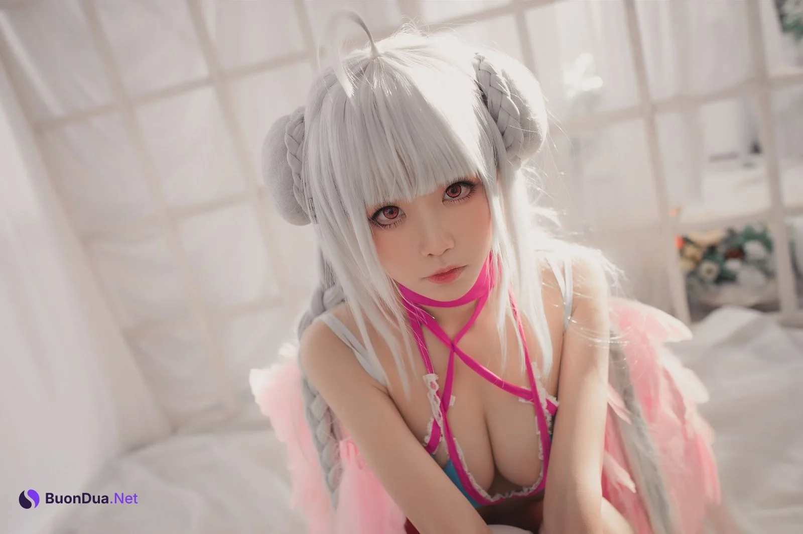 Coser@水淼Aqua Vol.004 可畏 水着 - Photo 7