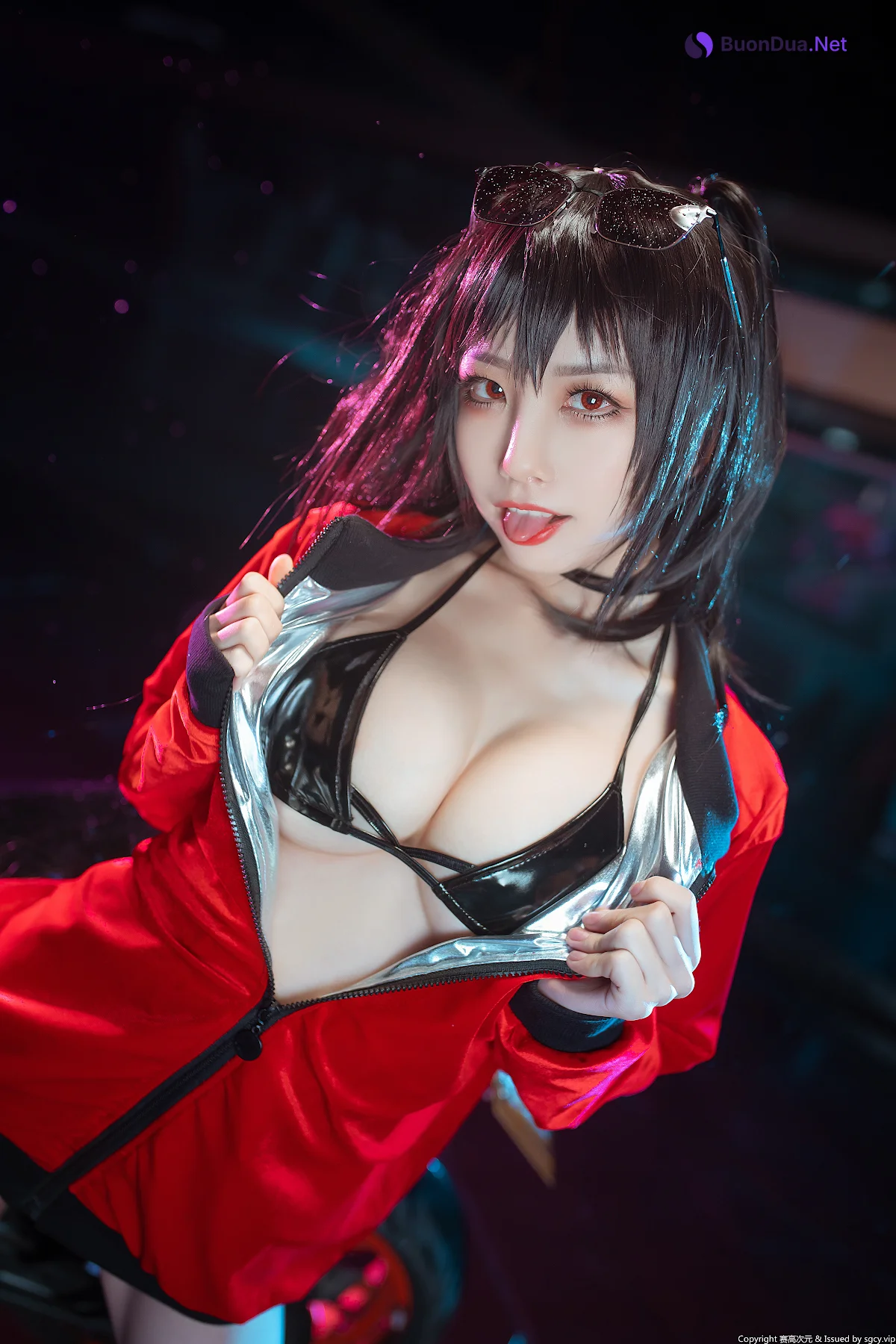 Coser@水淼Aqua Vol.007 大凤机车少女 - 照片 12