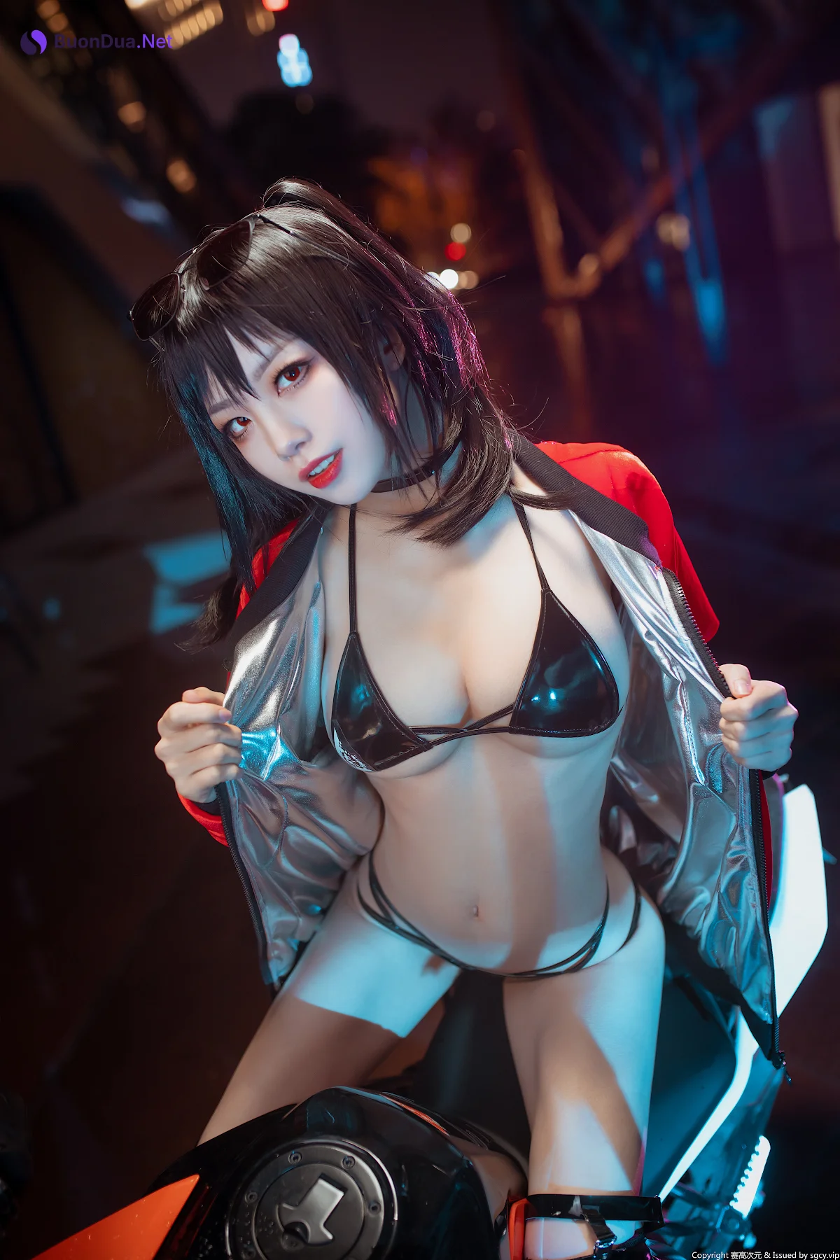 Coser@水淼Aqua Vol.007 大凤机车少女 - 照片 6