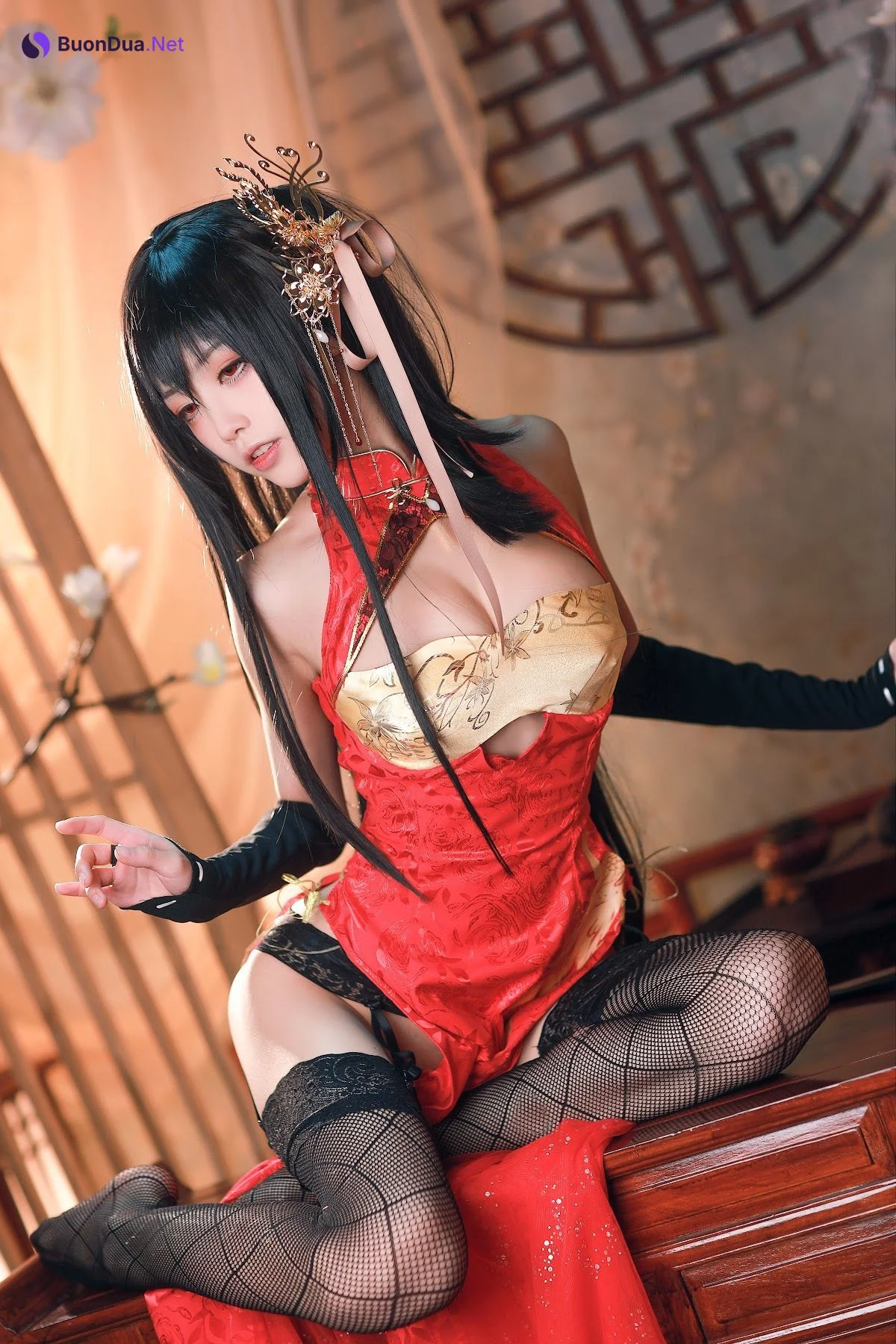 Coser@水淼Aqua Vol.008 大鳳 旗袍 - Photo 19
