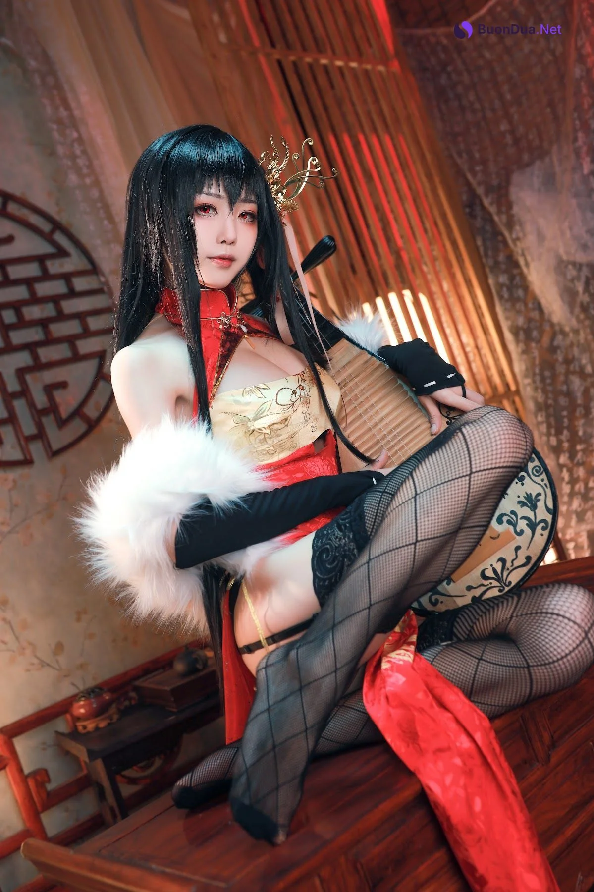 Coser@水淼Aqua Vol.008 大鳳 旗袍 - Photo 4