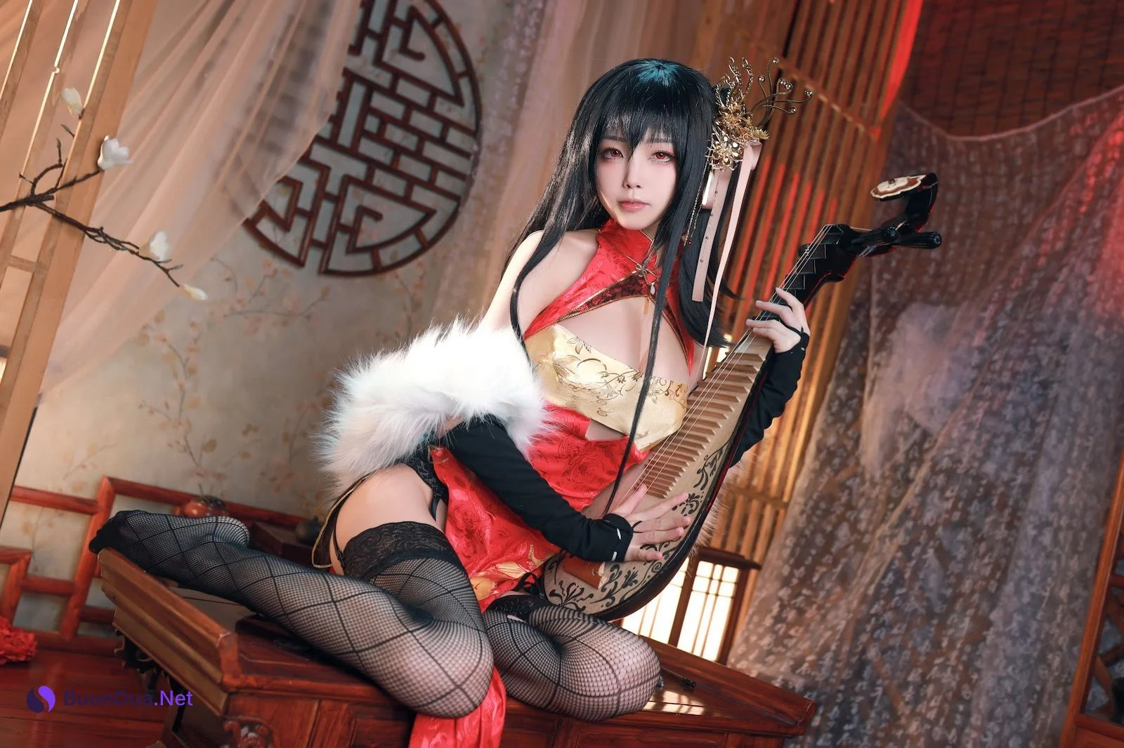 Coser@水淼Aqua Vol.008 大鳳 旗袍 - Photo 5