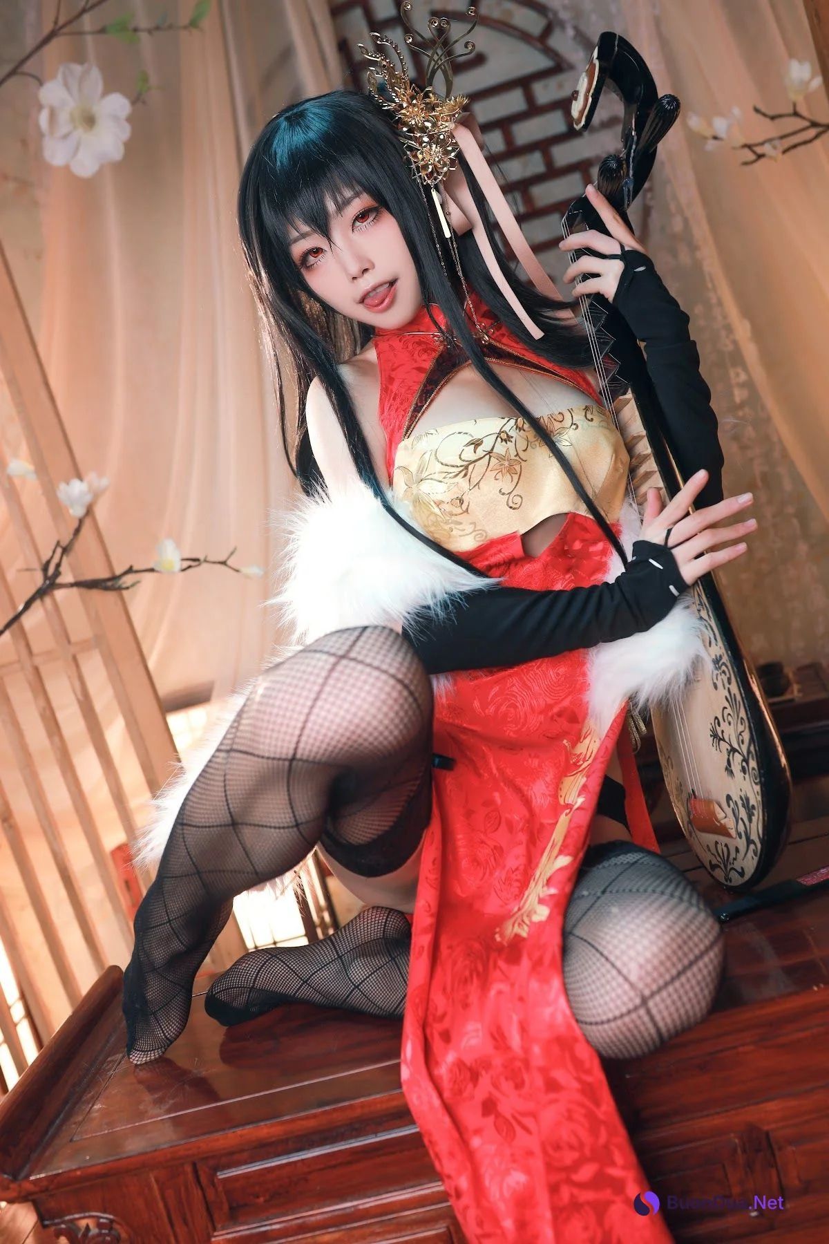 Coser@水淼Aqua Vol.008 大鳳 旗袍 - Photo 8